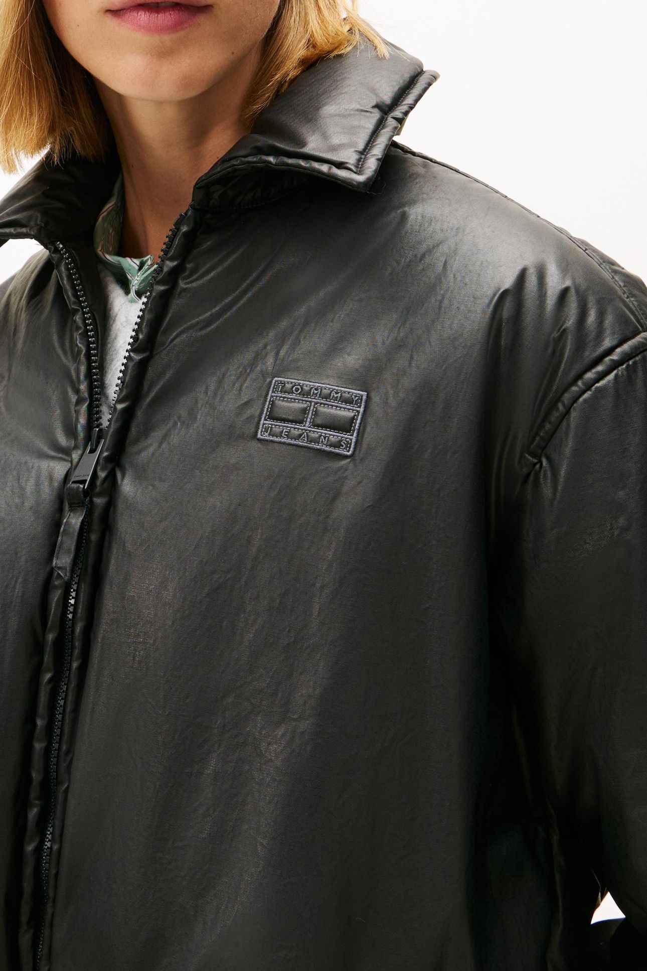 TJW OILED PADDED JACKET BLACK 5