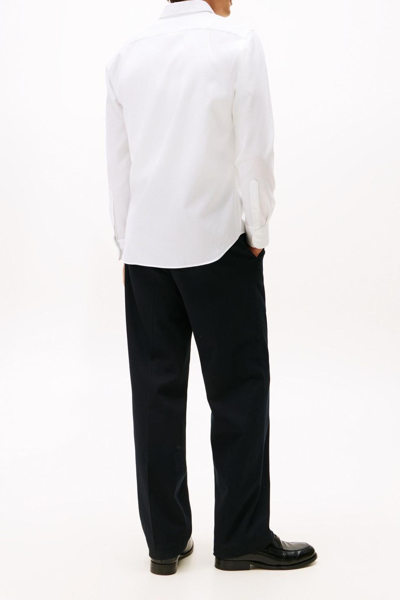 DOBBY RF SWS SHIRT BRIGHT WHITE 3
