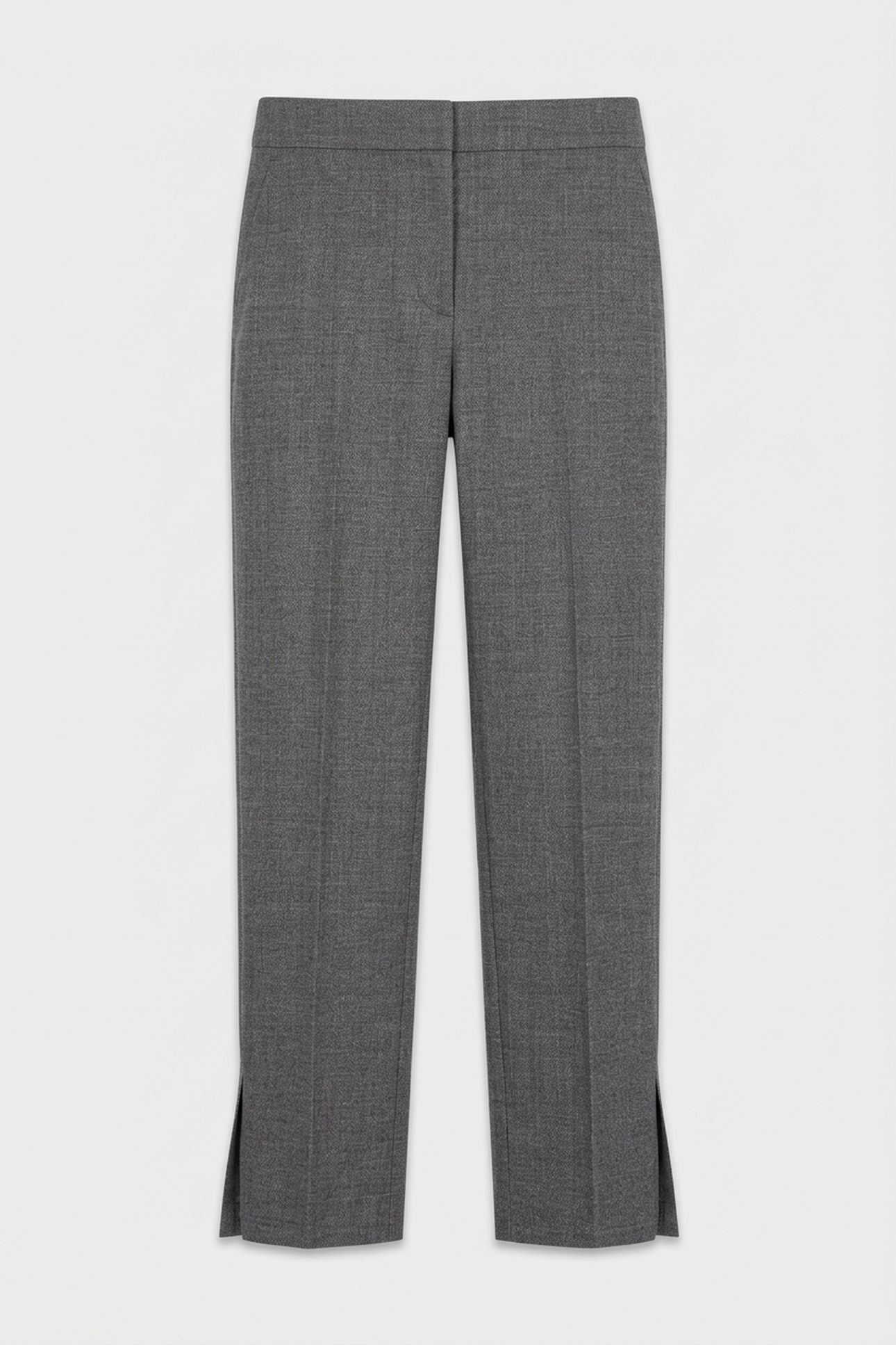 EKRY BOTTOM SLIT TROUSER BLACK 3