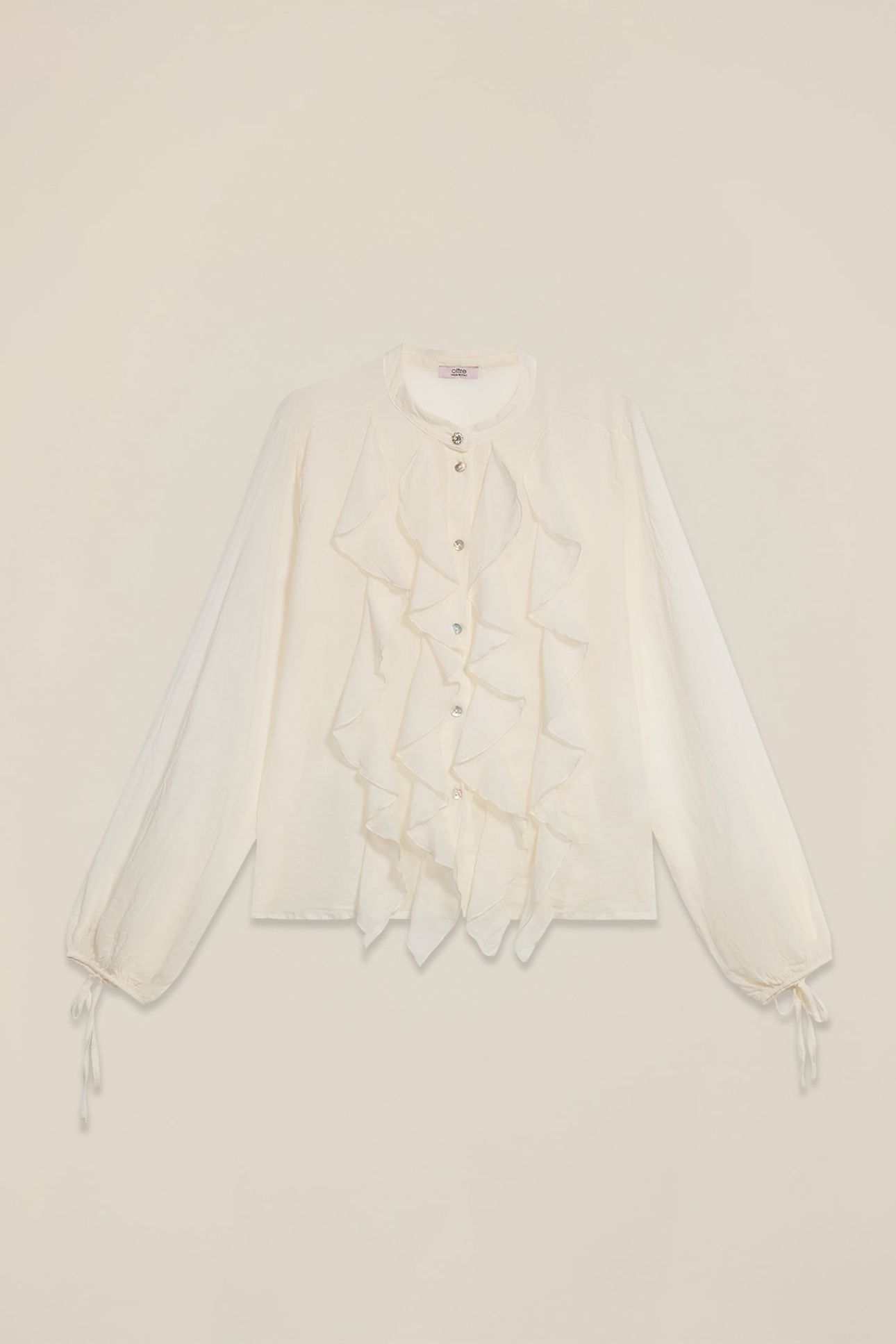 RUFFLED SHIRT WHITE 3