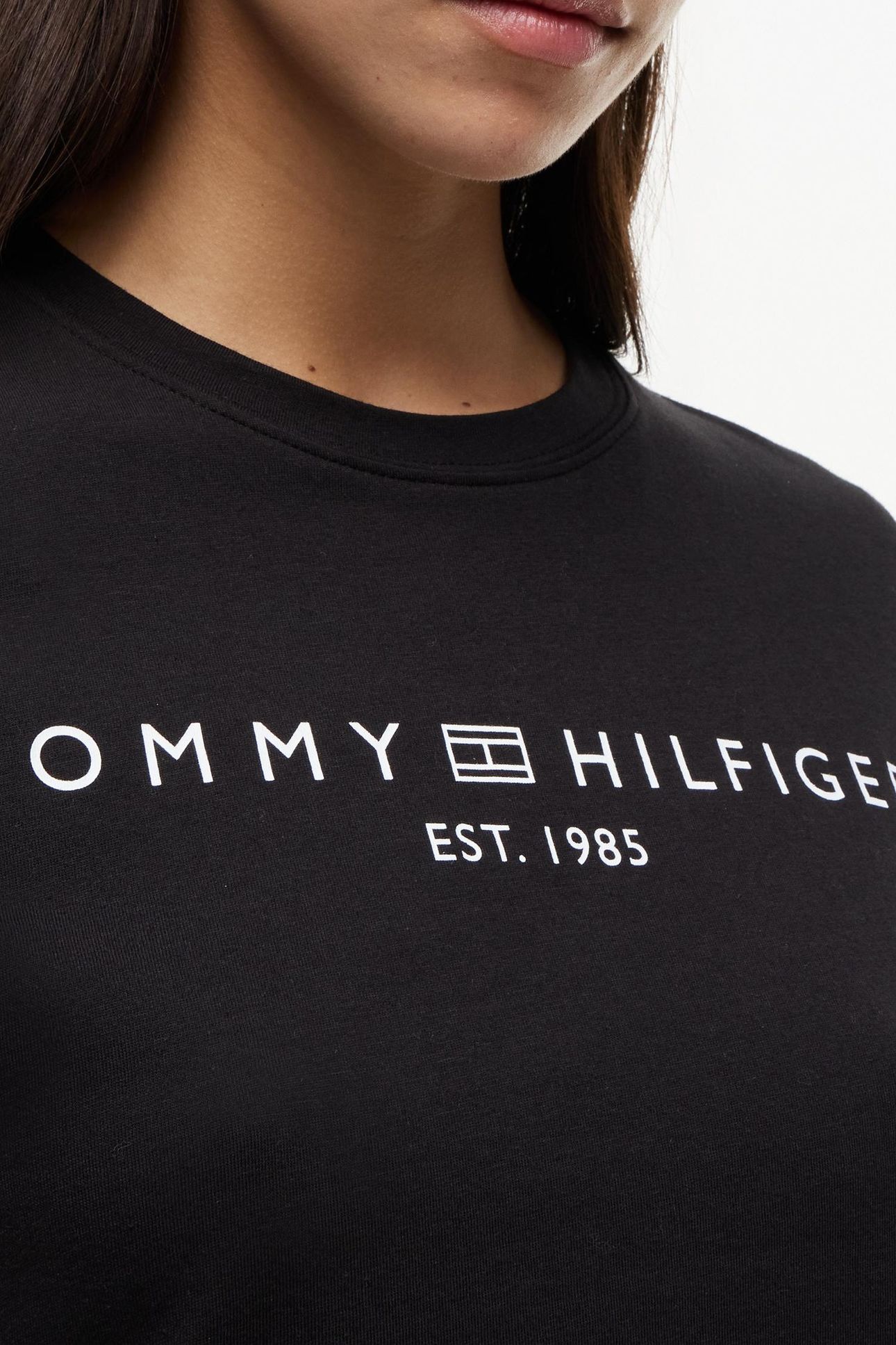 CORP LOGO COTTON JERSEY BLACK 8