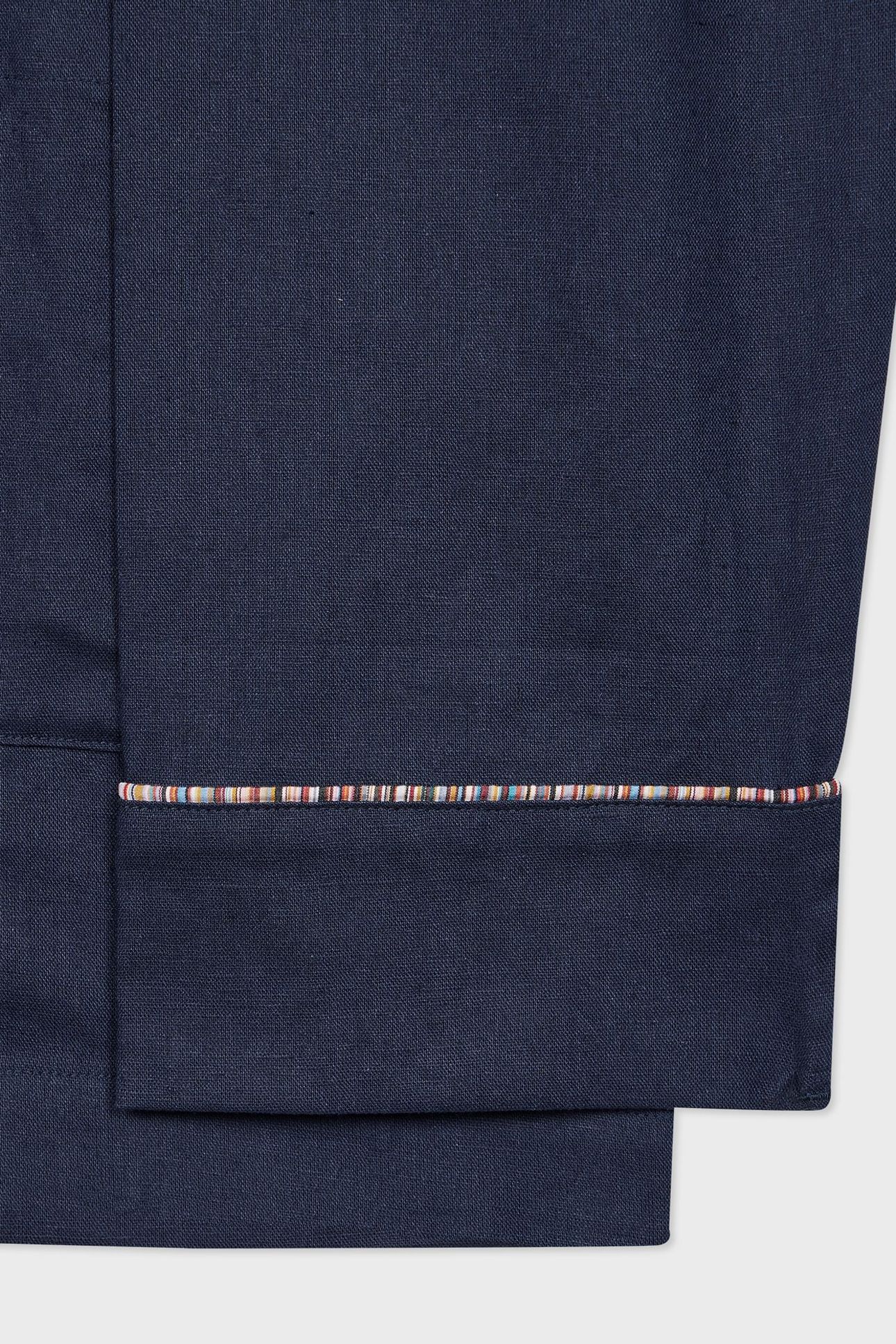 MEN PYJAMA LONG SIG PIPNG NAVY 4