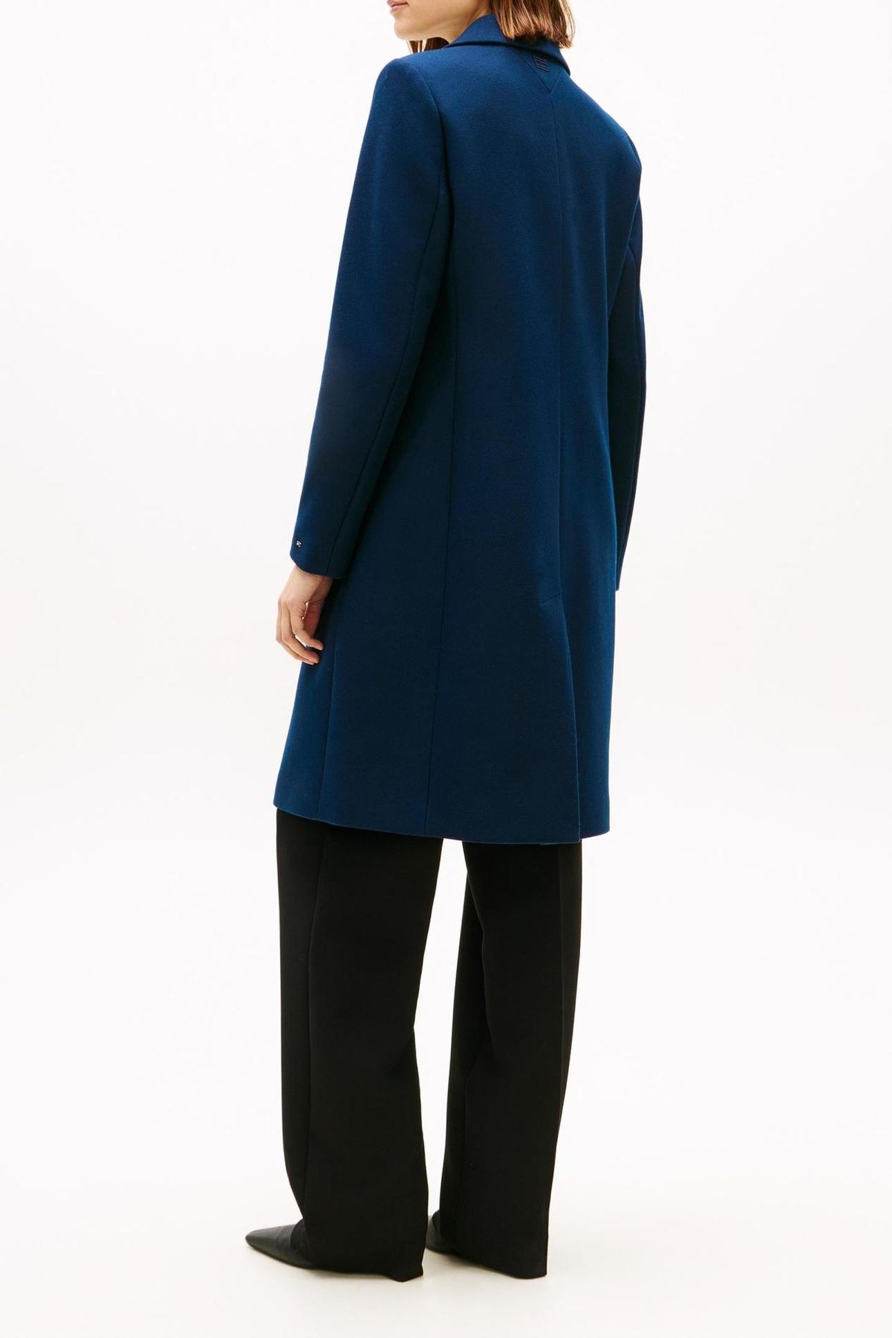 CLASSIC SB WOOL REG COAT DARK NIGHT NAVY 2