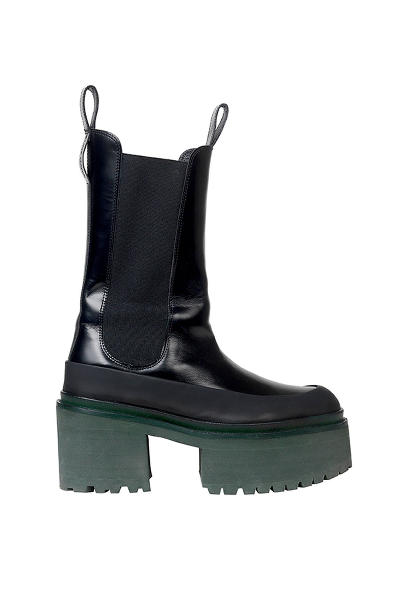 ELOISE CHELSEA PLATFORM BLACK 1