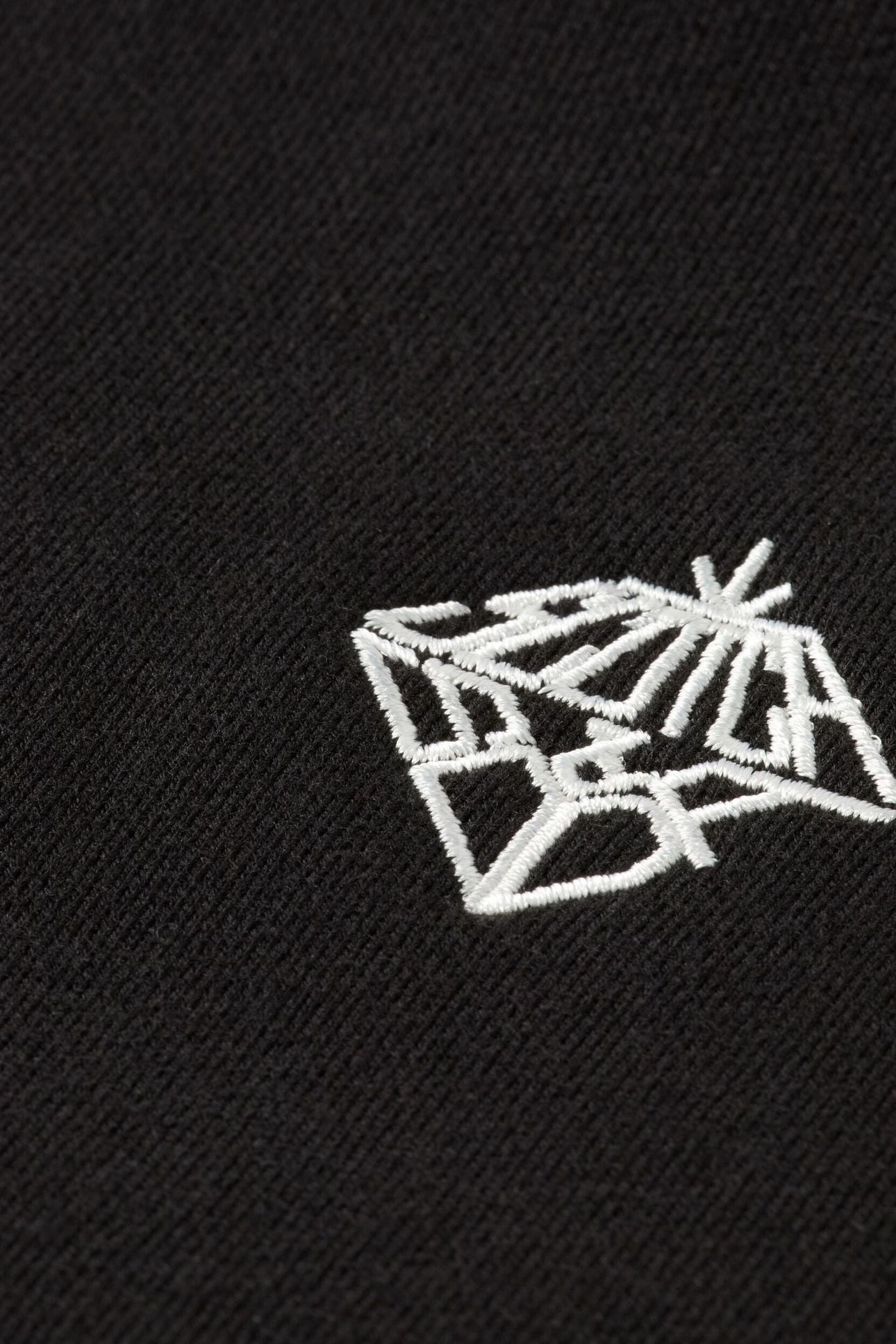 EMBROIDERED LOGO SWEATSHIRT BLACK 7