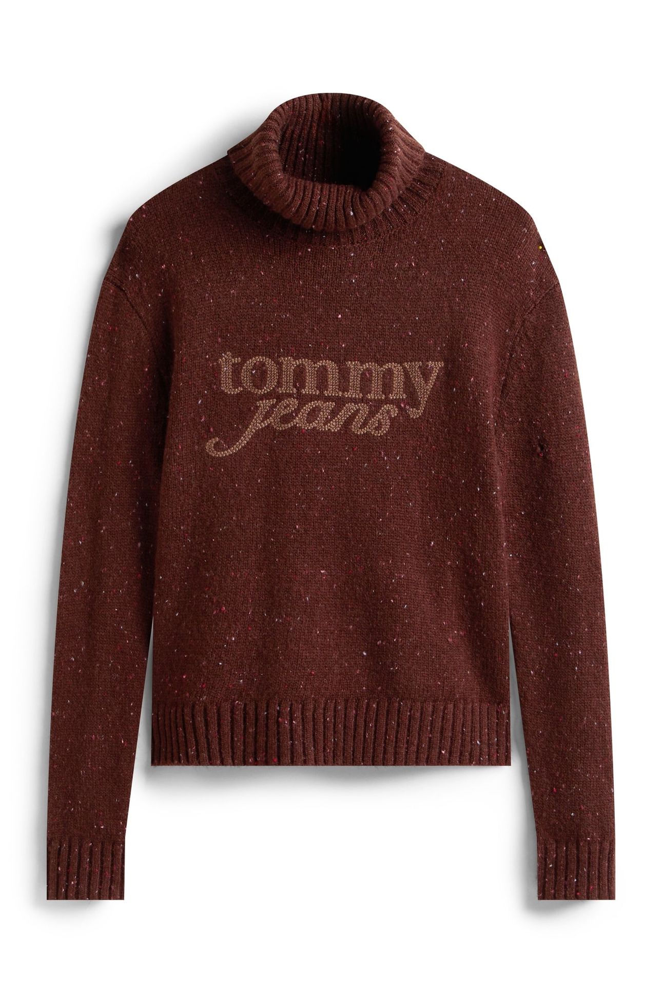 TJW NEP TURTLENECK SWEATER RICH BROWN 4