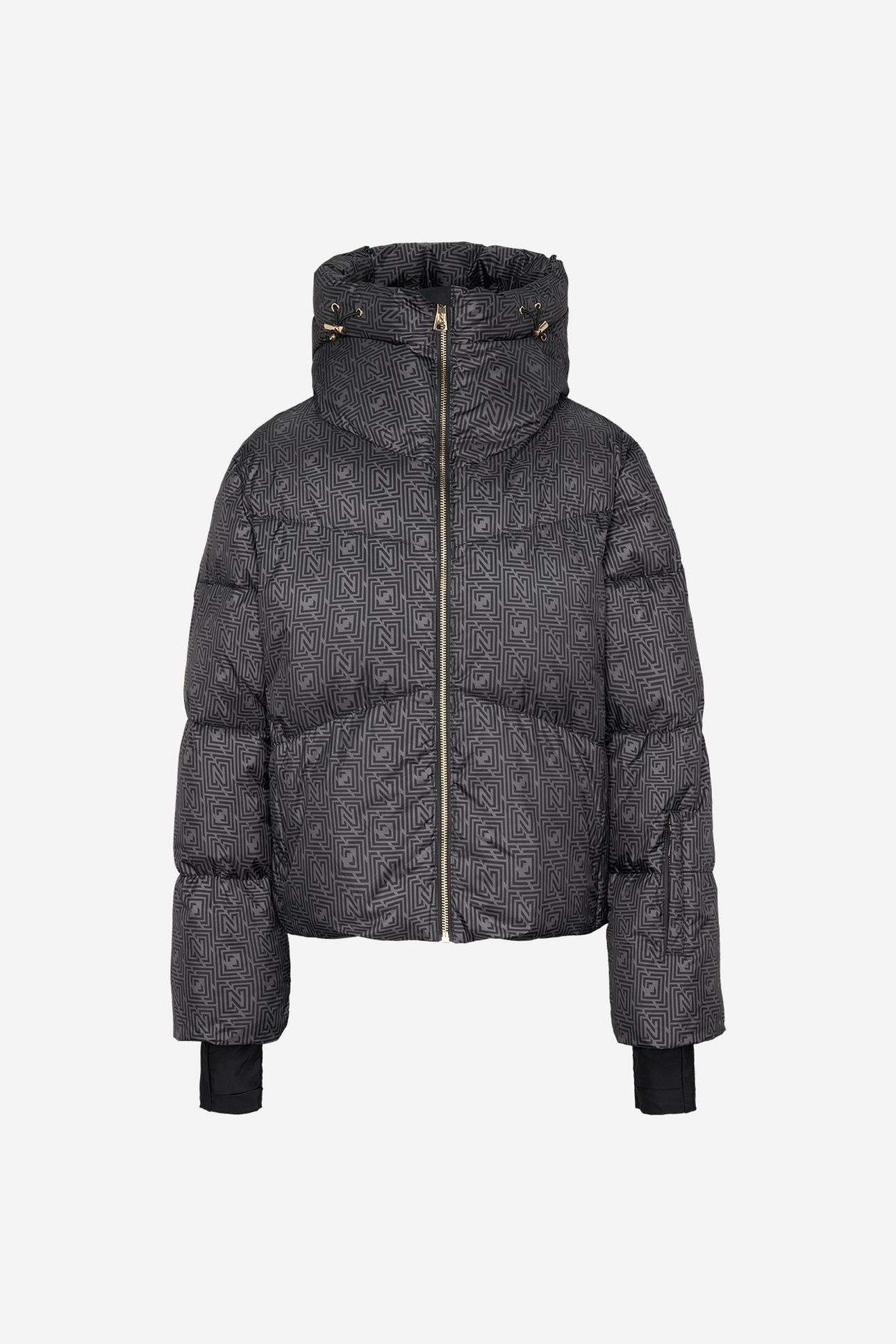 NEWPORT LOGO JACKET BLACK 3