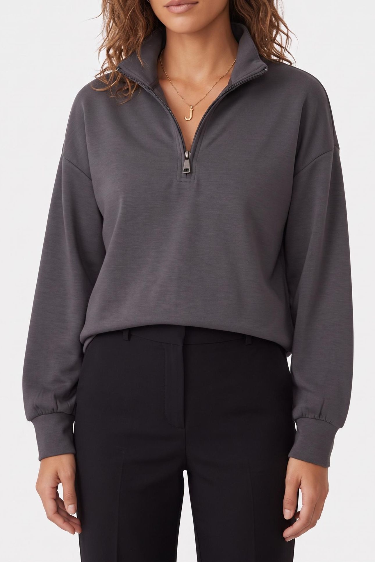 FUNNEL ZIP CHARCOAL SIZE [XL] CHARCOAL 1