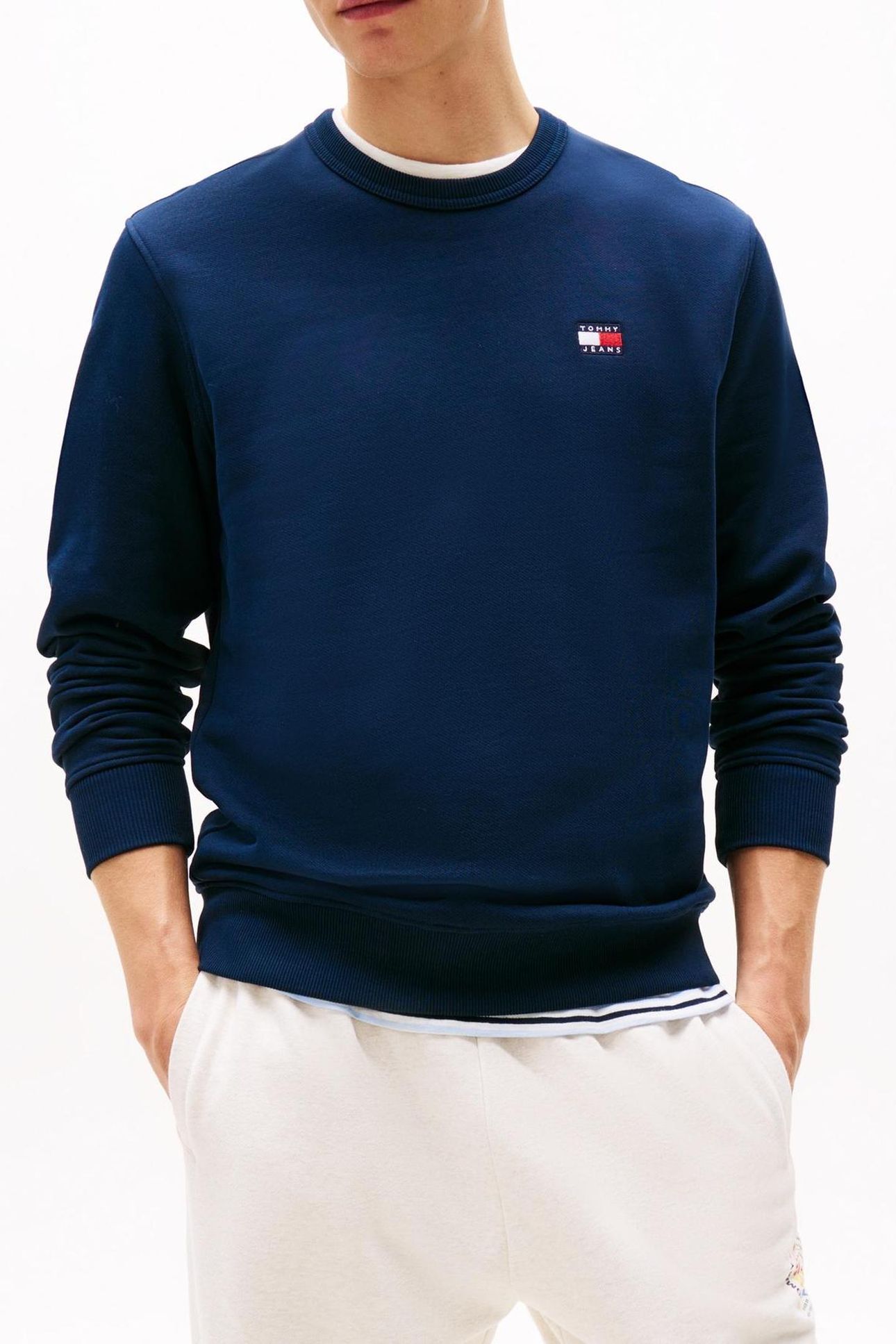 TJM REG BADGE CREW DARK NIGHT NAVY 1