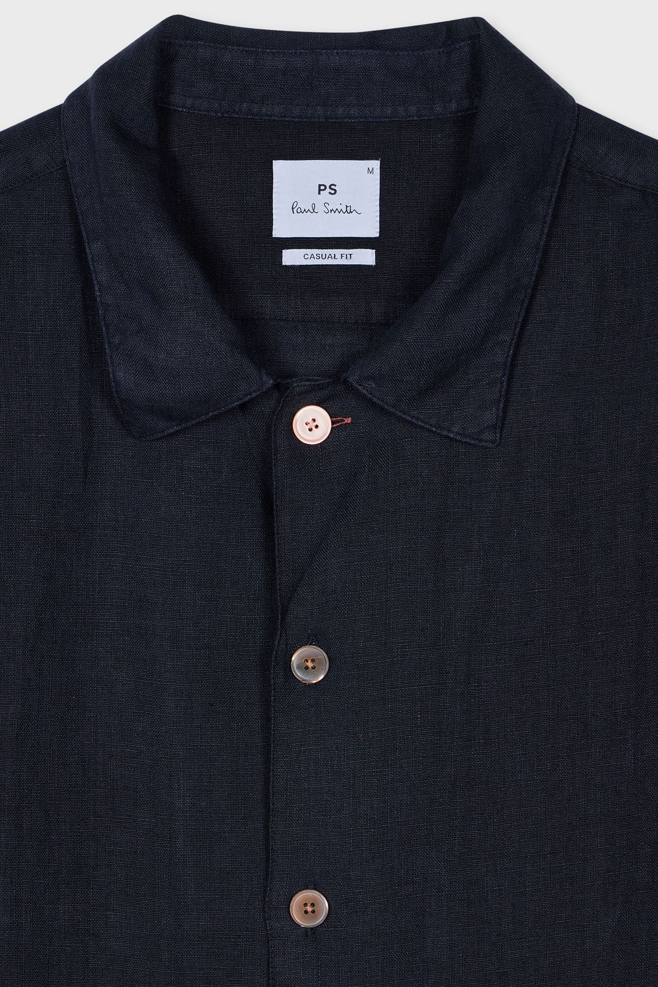 MENS SS CASUAL FIT SHIRT VERY DARK NAVY 4