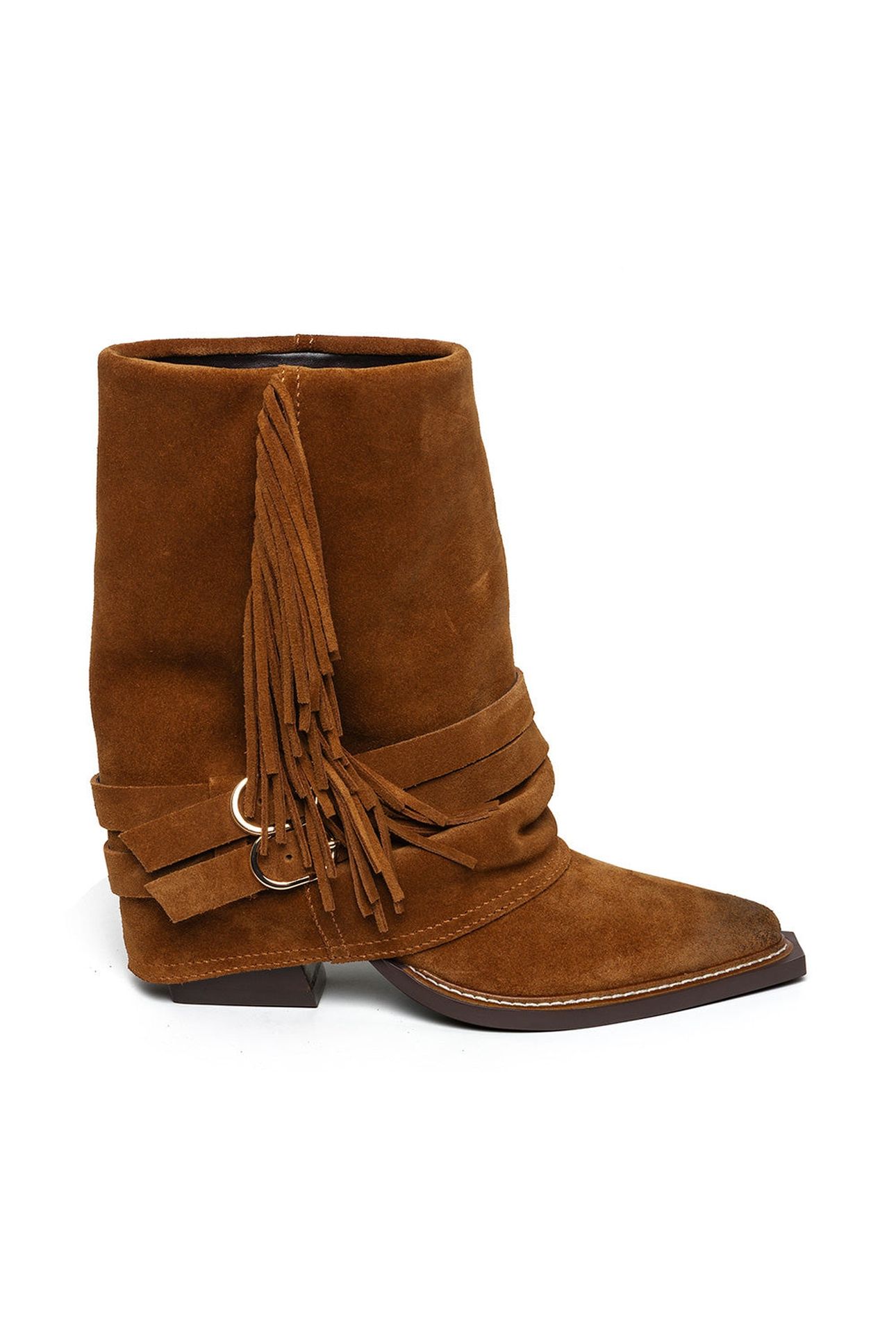 HADLY BOOTS RUST SUEDE 1
