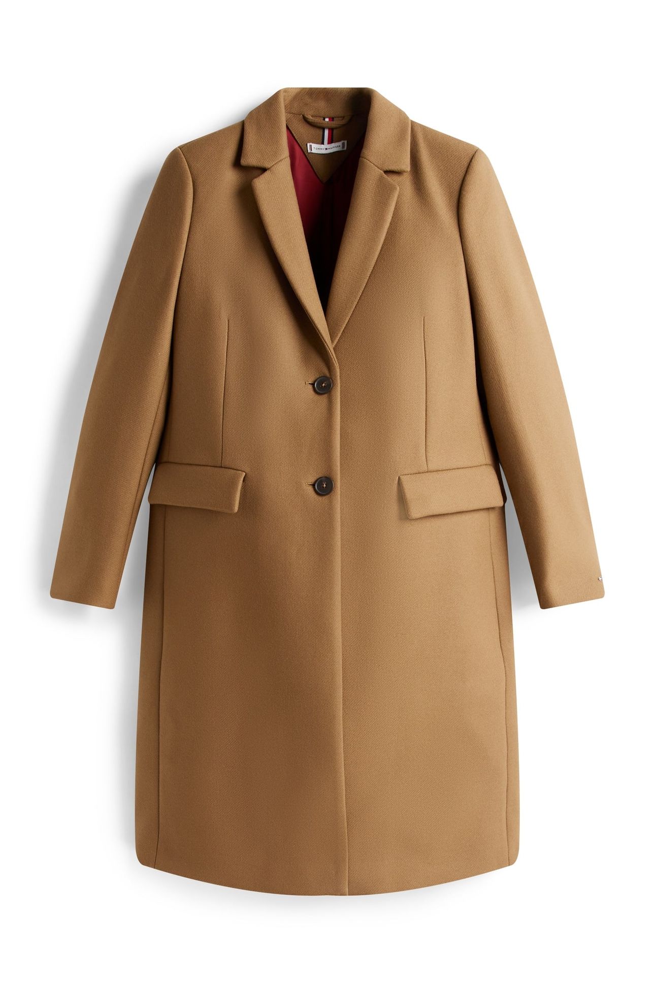 CLASSIC SB WOOL REG COAT LIGHT SEPIA BROWN 3