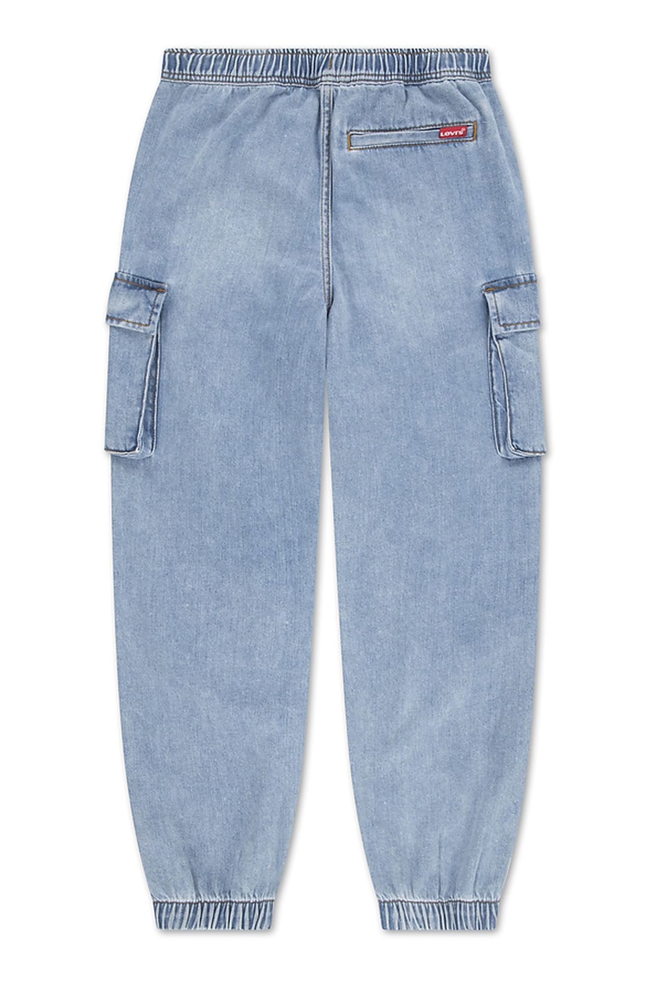 BOYS DENIM PARACHUTE CARGO PANTS FROM SCRATCH NO DESTRUCTION 2