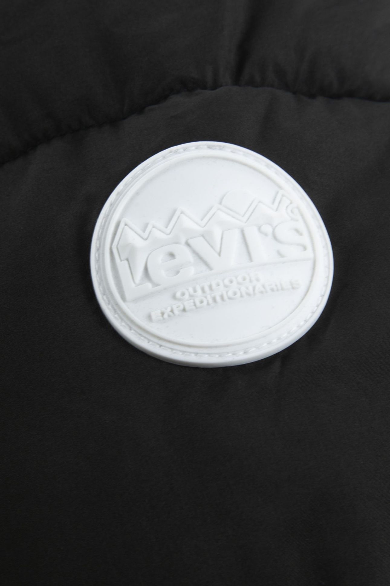 BOYS HVWT PUFFER WITH LOGO ELAS BLACK 4