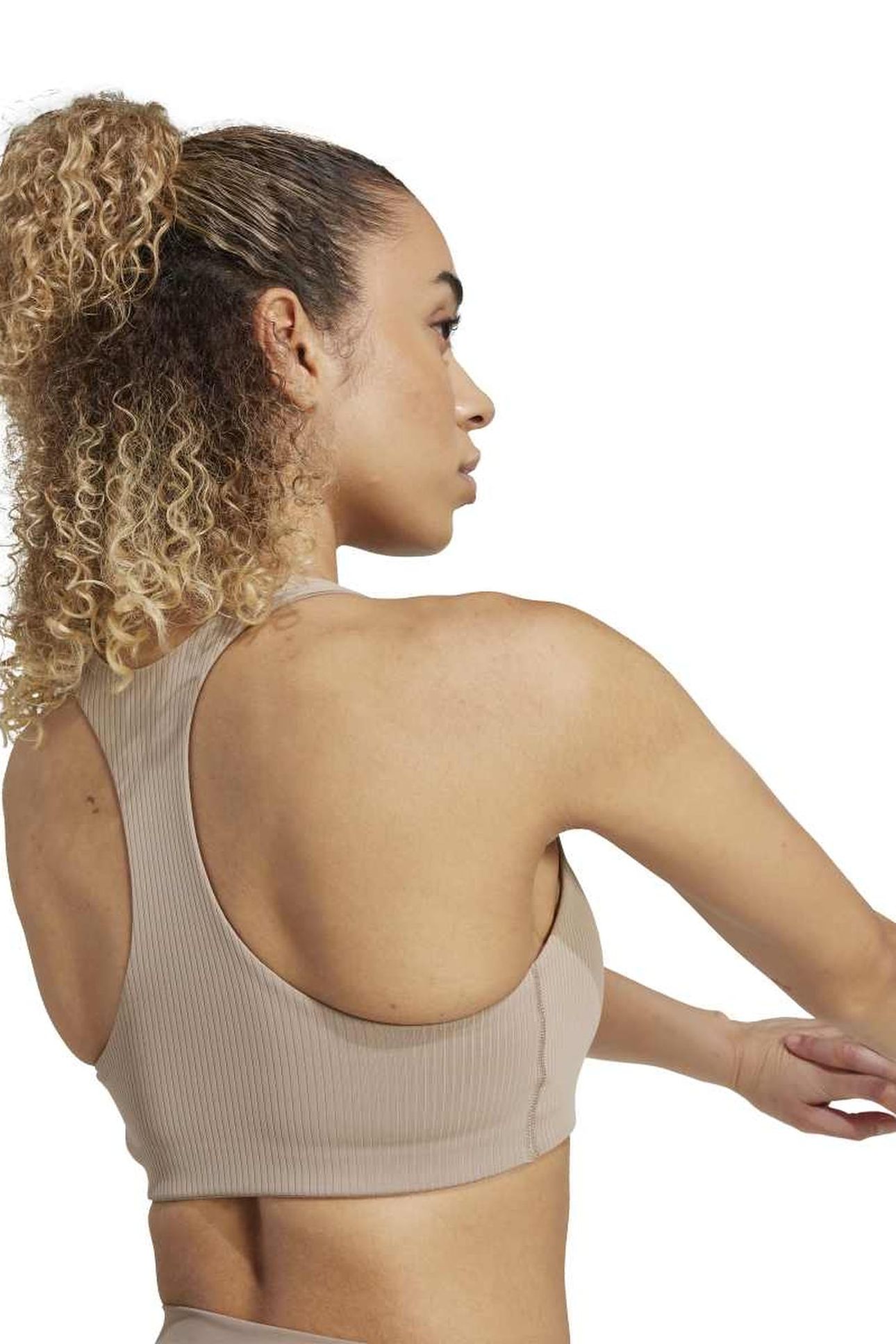 PLI RIB BRA CHALKY BROWN 3