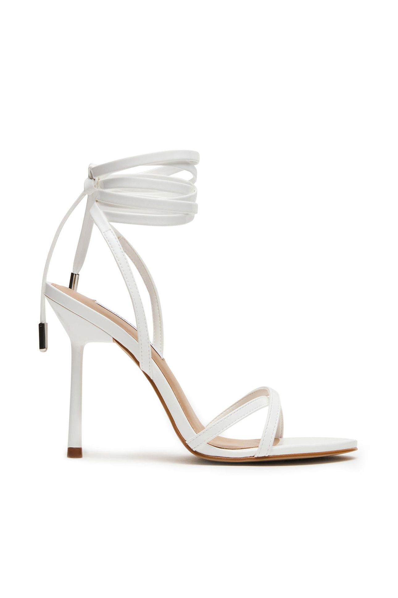 NERI SANDALS WHITE PATENT 1