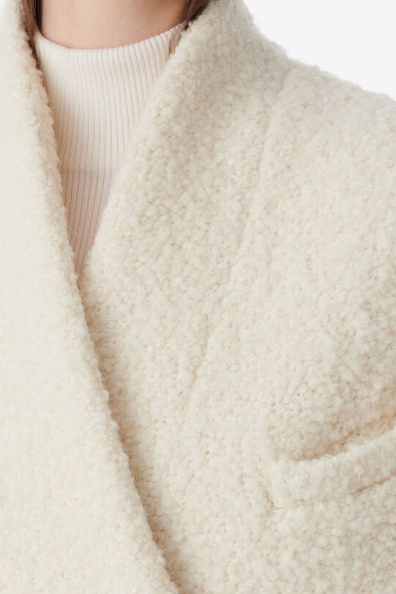 AMELINE OUTERWEAR OFF WHITE 5