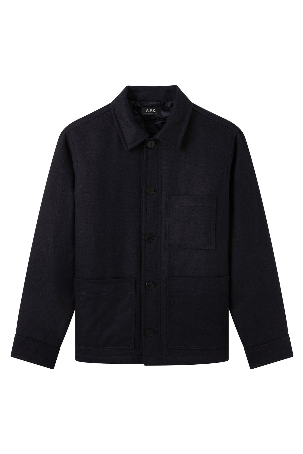 UNISEX JACKET EMILE HEATHERED DARK BLUE 2