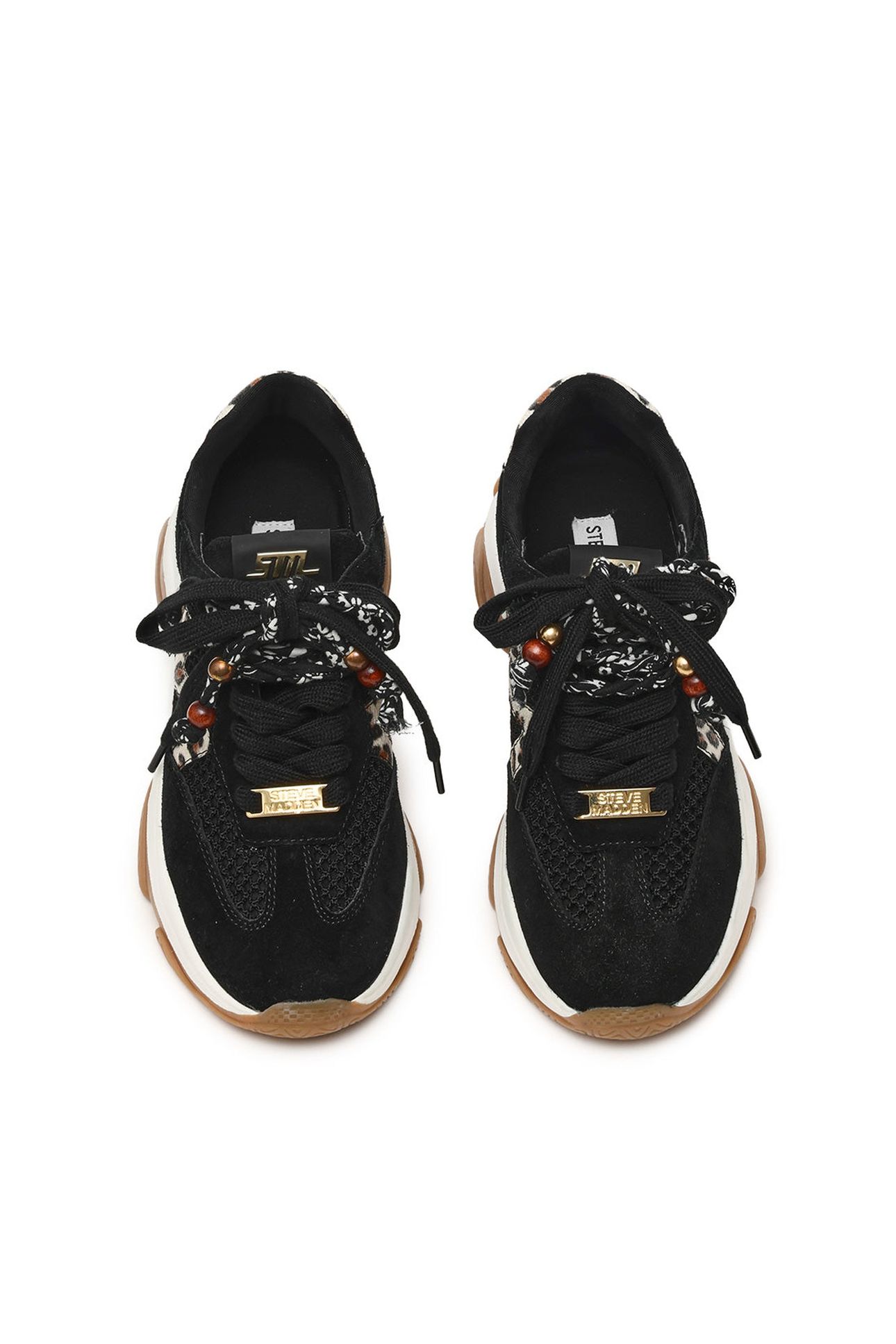 MAXFIELD SNEAKERS BLACK SUEDE 5