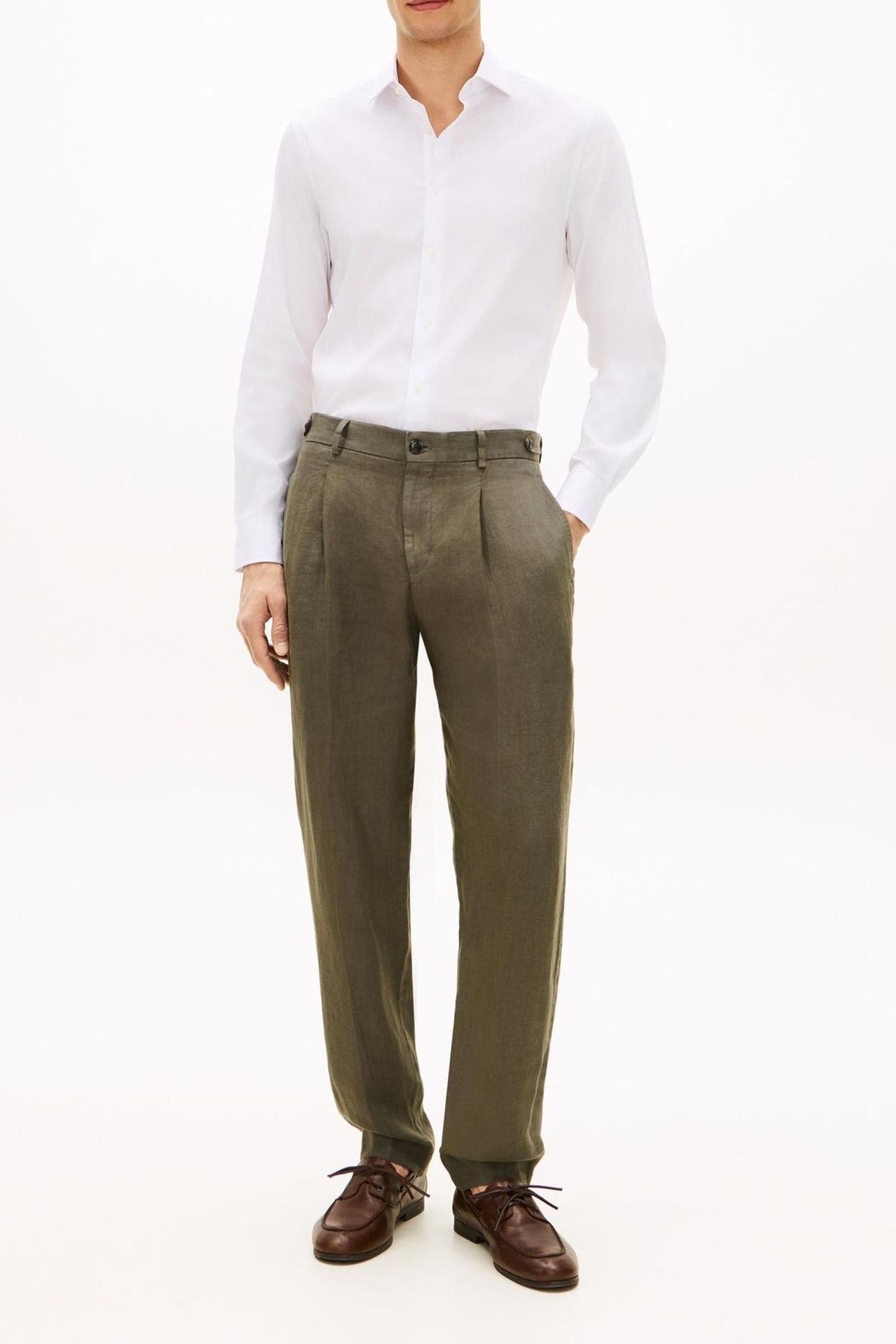 NY FLEX COLLAR SOLID WHITE 1