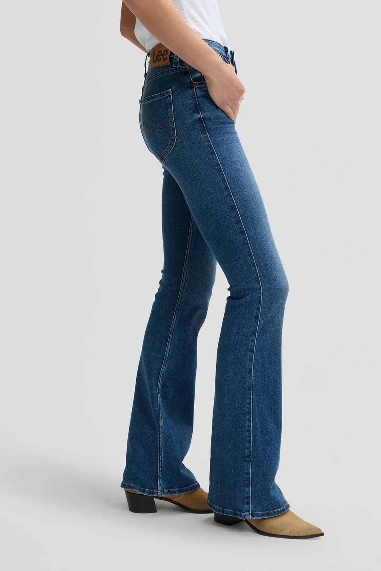 BREESE - CLIMB HIGHER - HIGH RISE FLARE BLUE 4