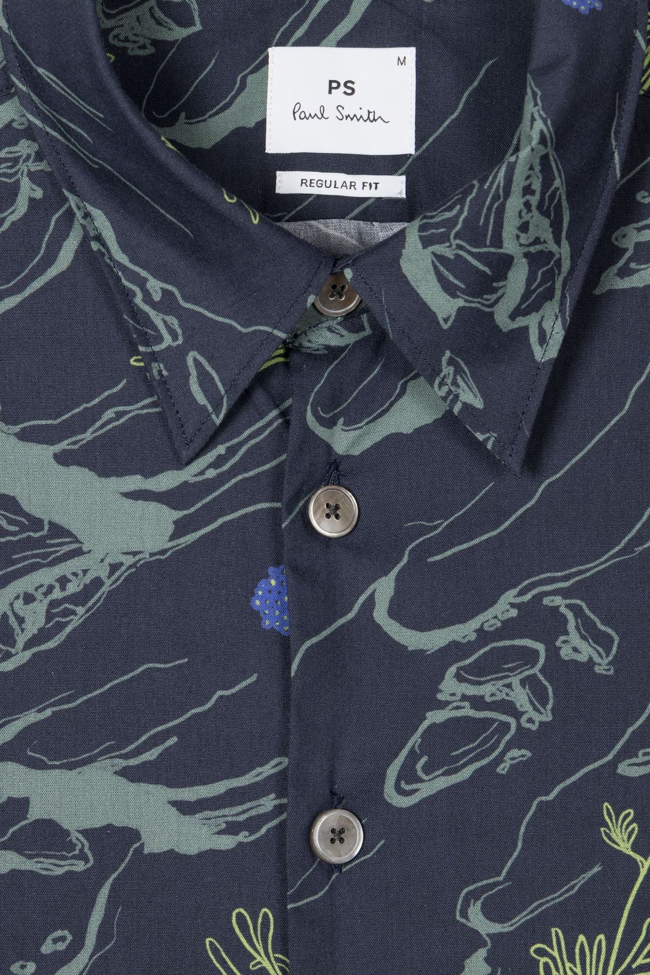 MENS LS REGULAR FIT SHIRT VERY DARK NAVY 6