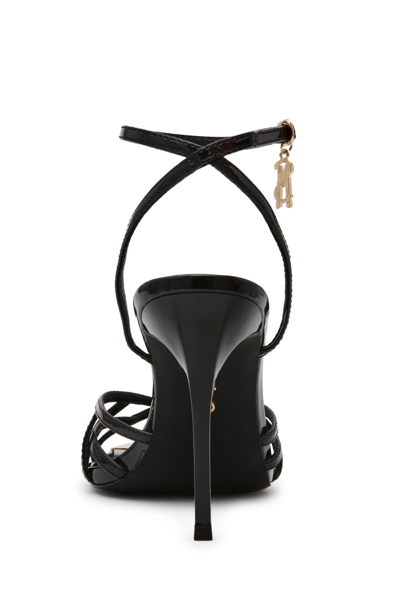 PEEPSHOW SANDALS BLACK PATENT 4