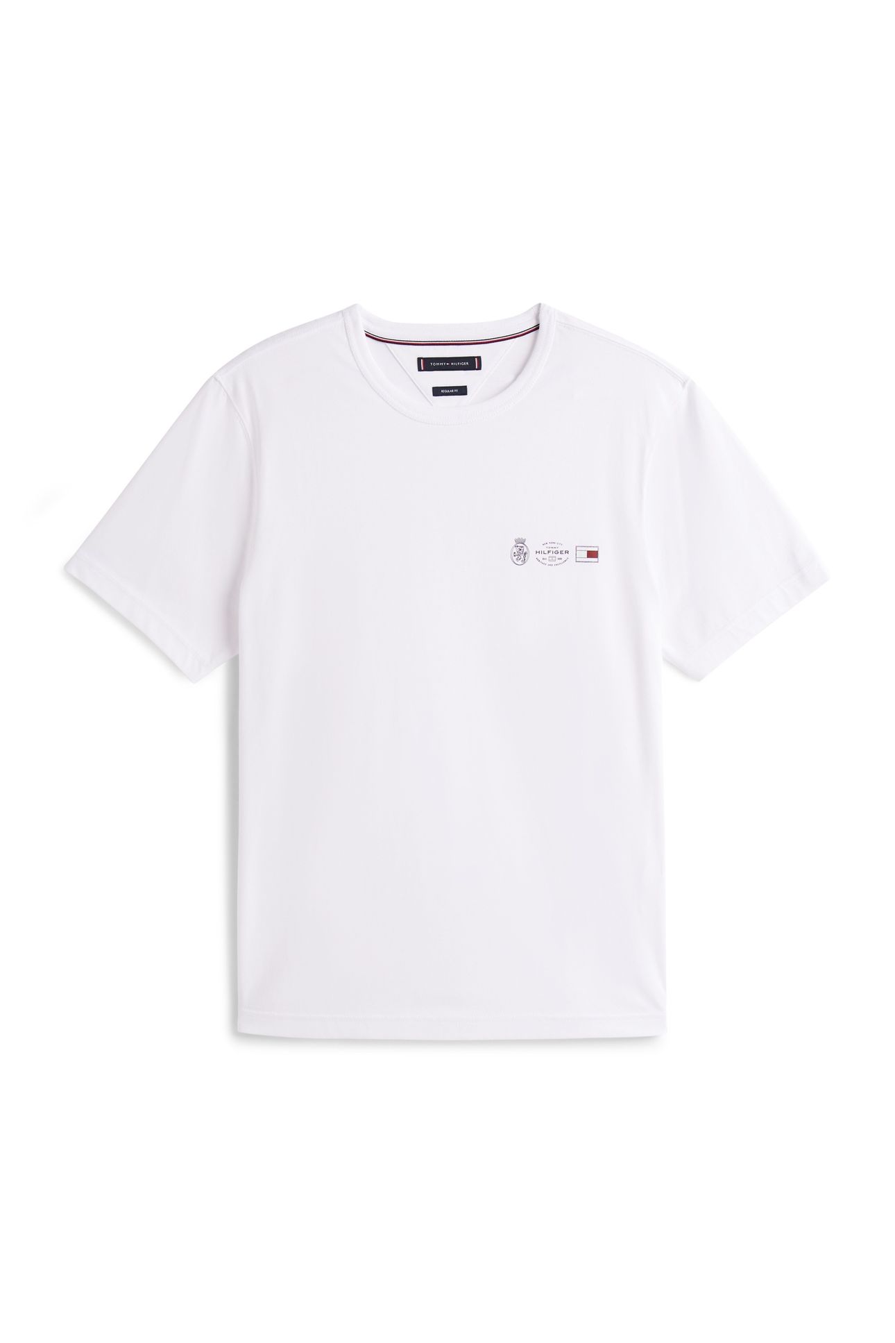 SMALL CREST OUTLINE WHITE 4