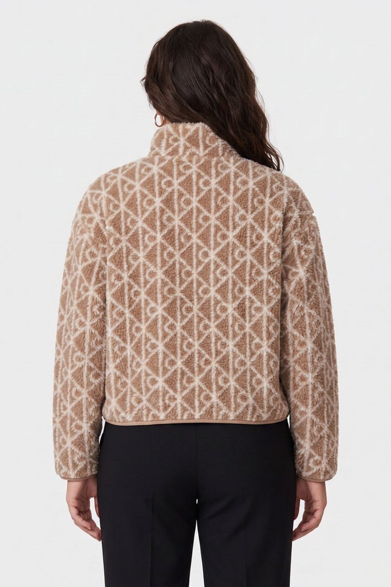 LS AOP SHERPA JACKET AMPHORA COMBO 2