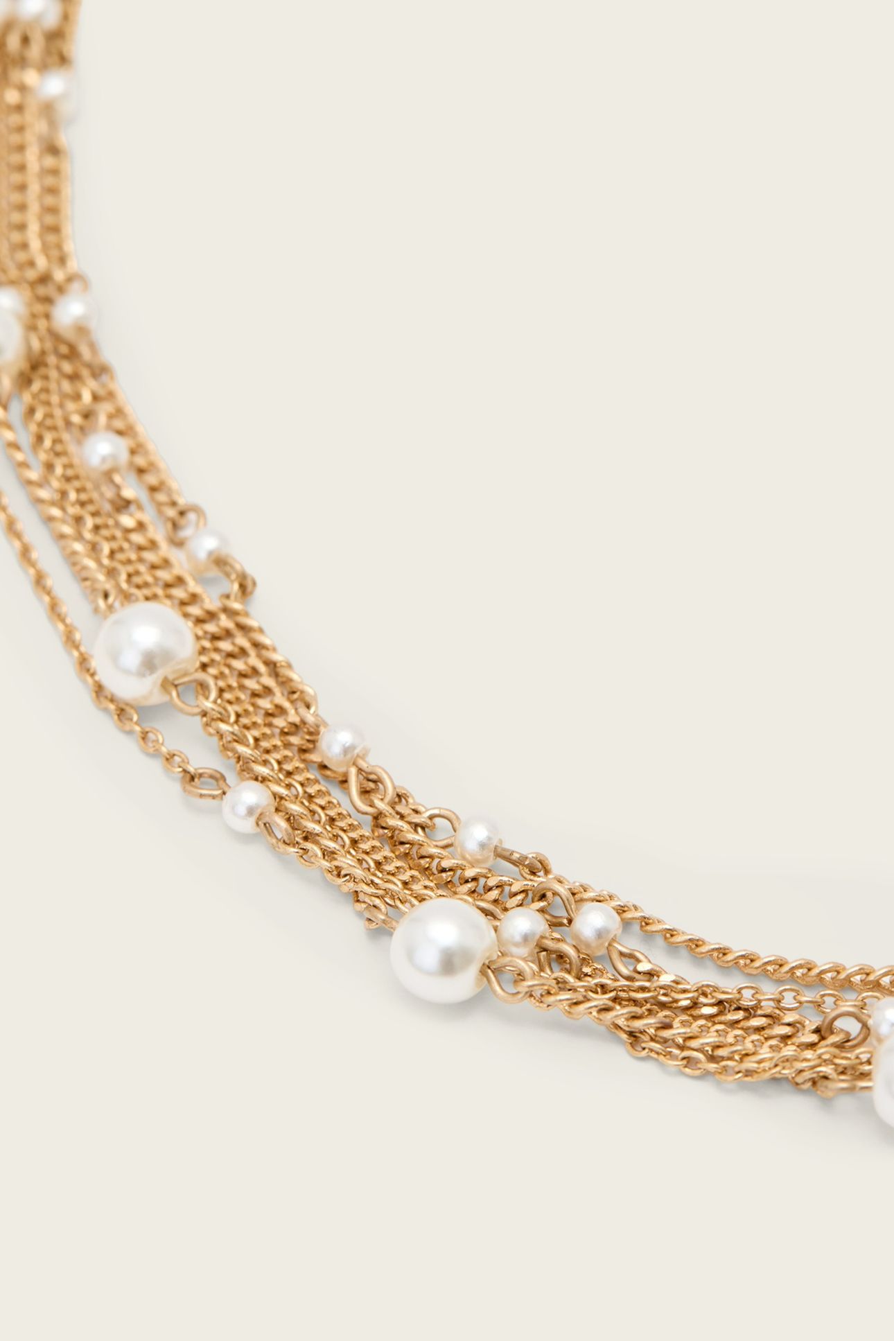RAE NECKLACE ANTIQUE GOLD 5