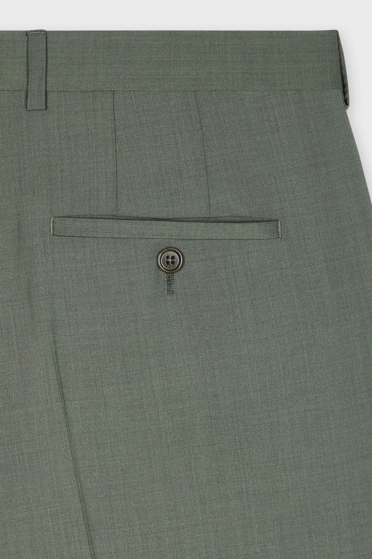 MENS TAILORED FIT 2 BUTTON SUIT PETROL GREEN 7