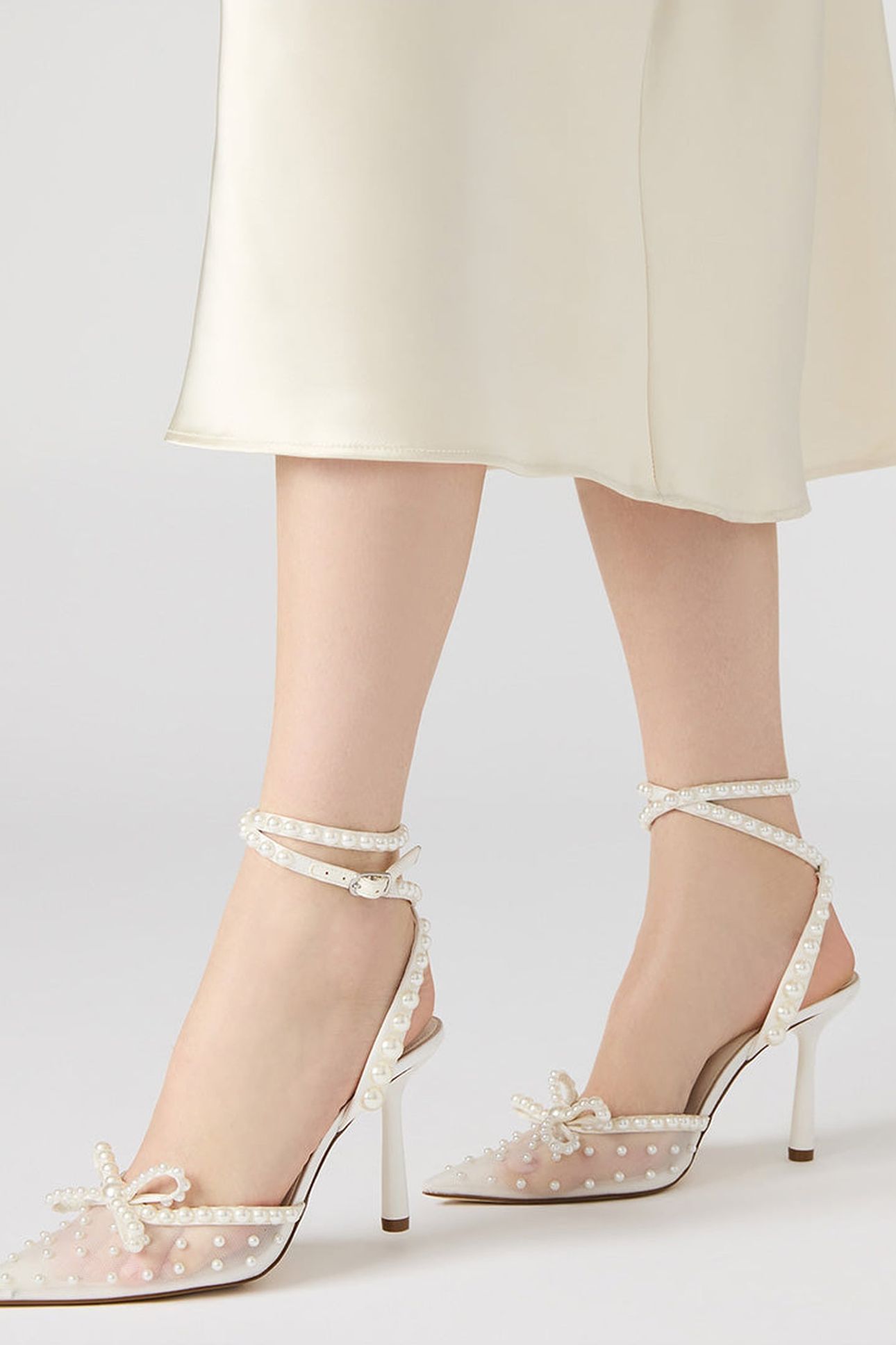 VAL-M PUMPS IVORY 4