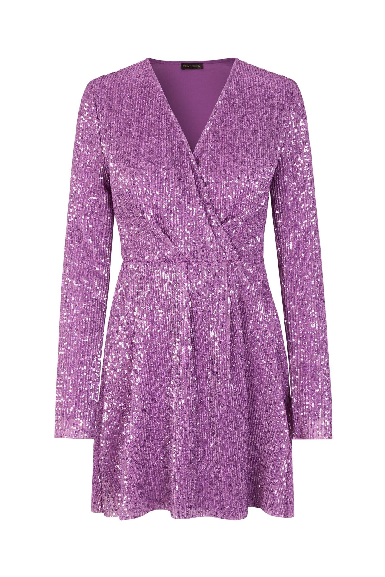 NOELIA DRESS WRAP SHORT ORCHID 3