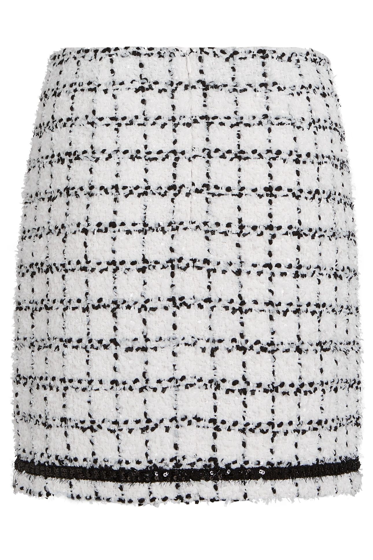 BOUCLE SKIRT BLACK WHITE KARL BOUCLE 4