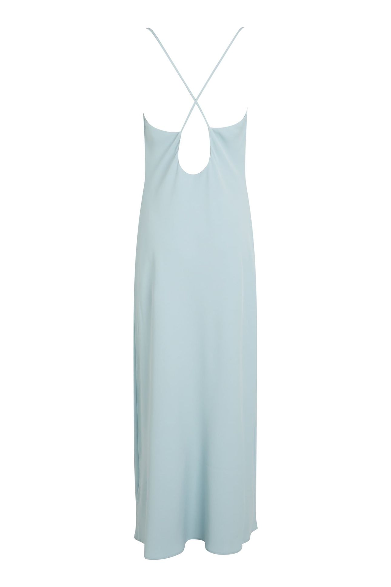 CREPE LOW BACK DRAPE DRESS ETHER 4