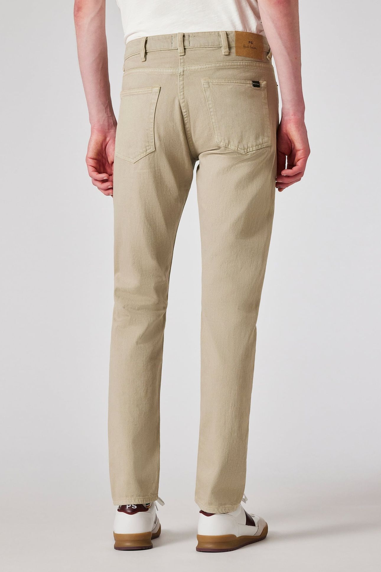 MENS TAPERED FIT JEAN ALL OVER BLEACH 4
