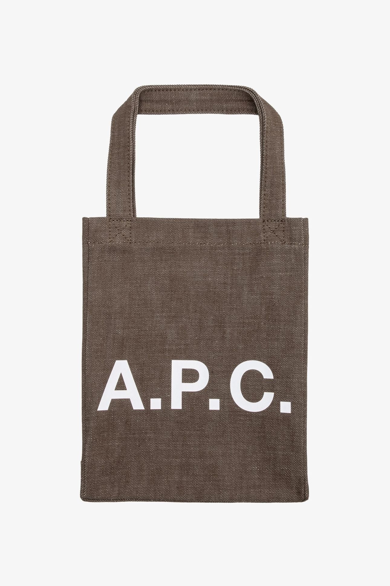 UNISEX TOTE LOU SMALL DARK BROWN 1