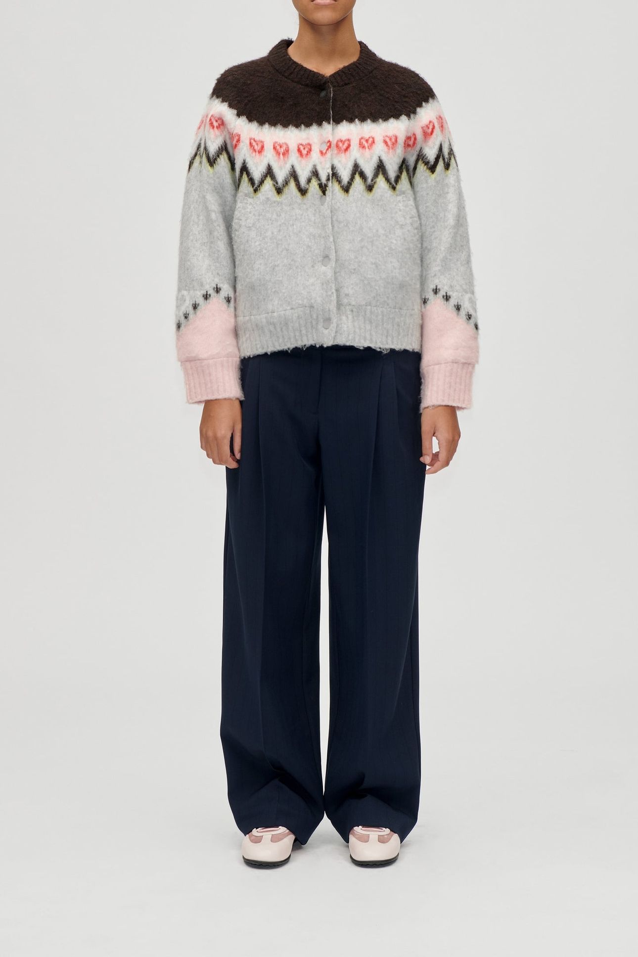 RAGLAN BOMBER JACKET FAIRISLE 1