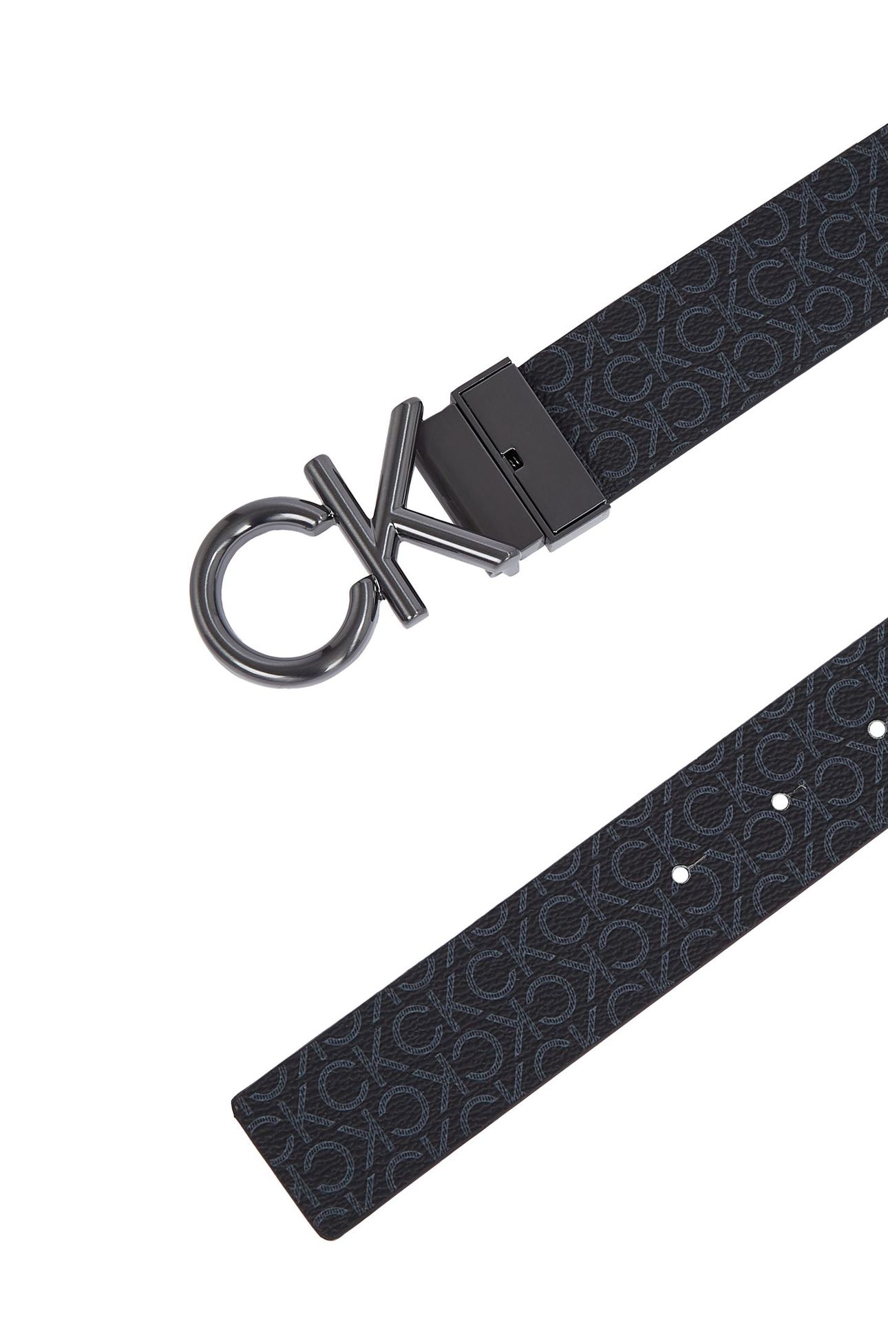 ADJ/REV METAL BELT BLACK SMOOTH/CLASSIC MONO 3