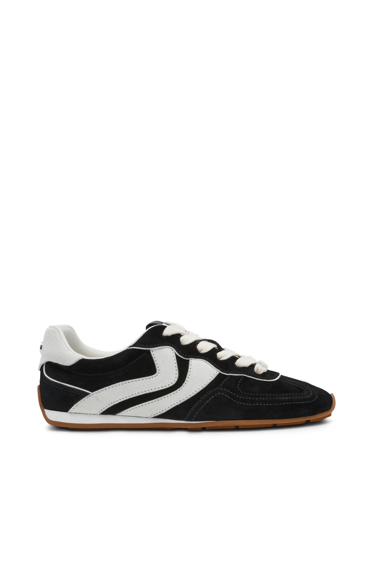 ABBI-SM SNEAKERS BLACK SUEDE 1