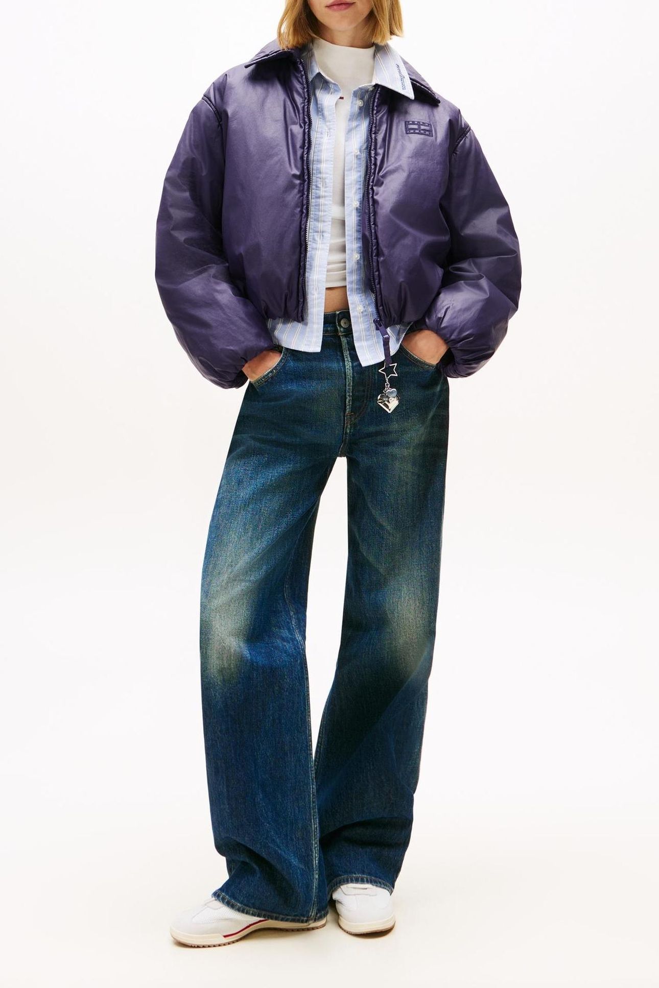 TJW OILED PADDED JACKET NOCTURNAL PURPLE 3