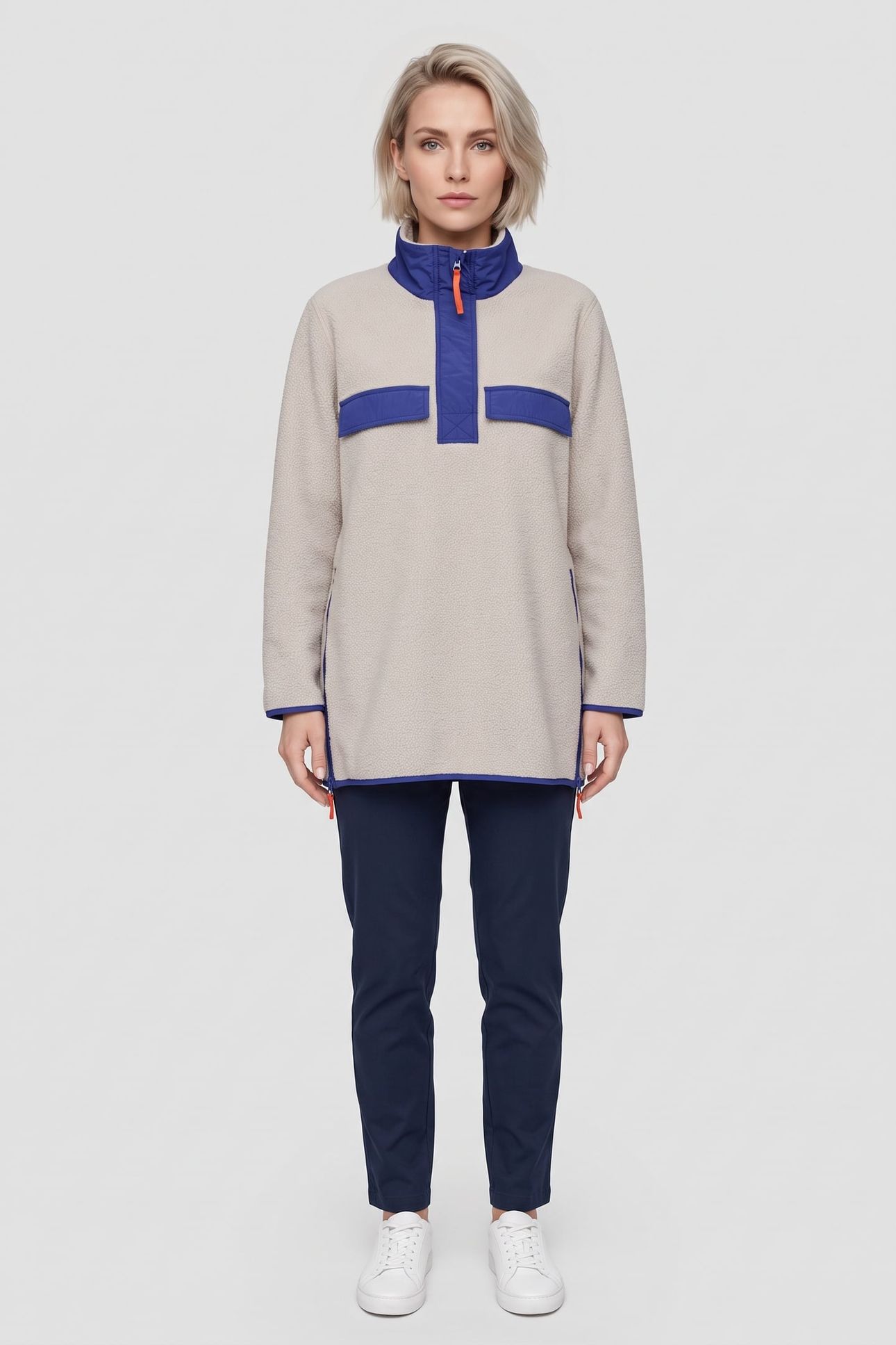 MUST FLEECE JACKET BEIGE 1
