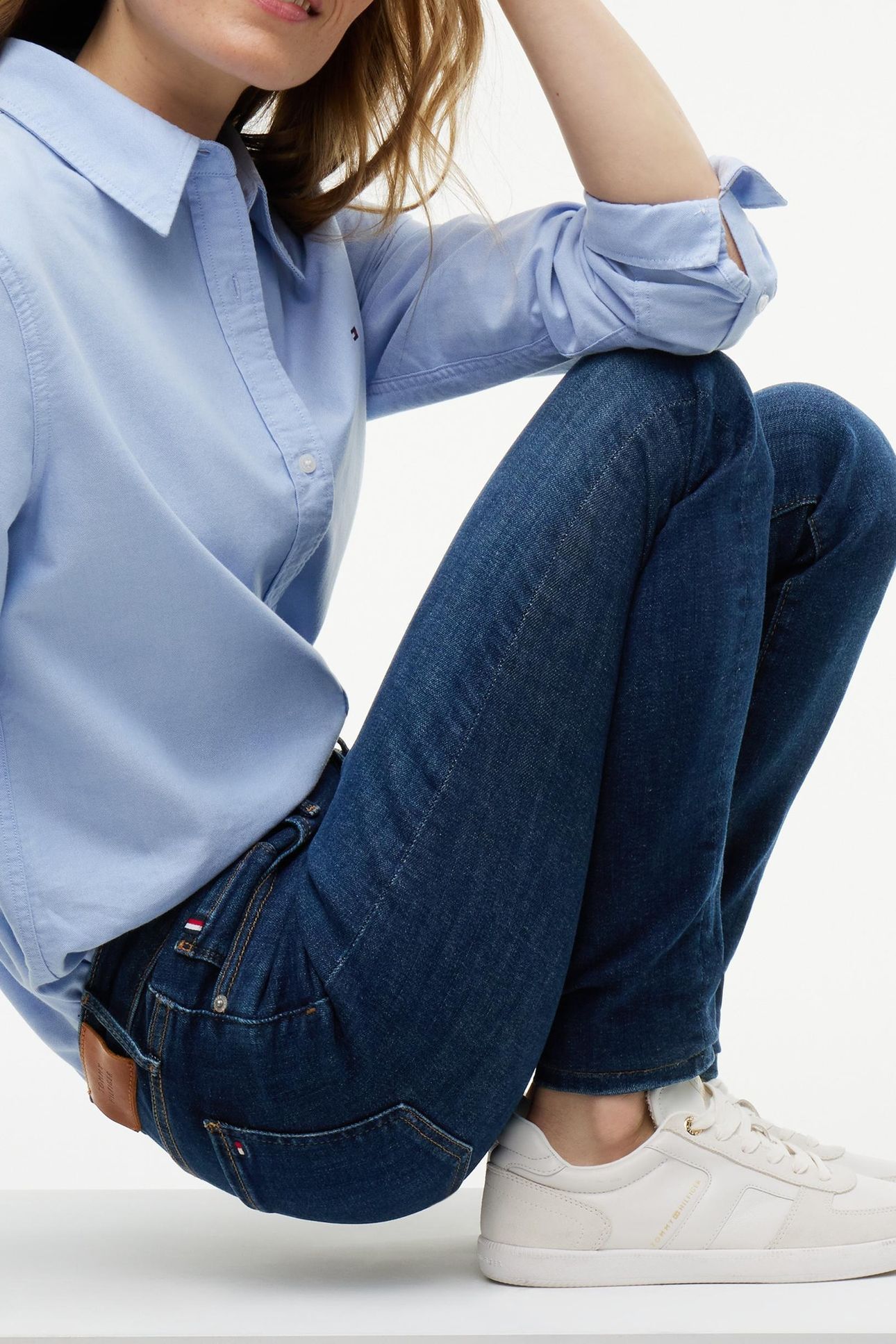 NOS COMO SKINNY MEDIUM RISE NOS DARK BLUE 7