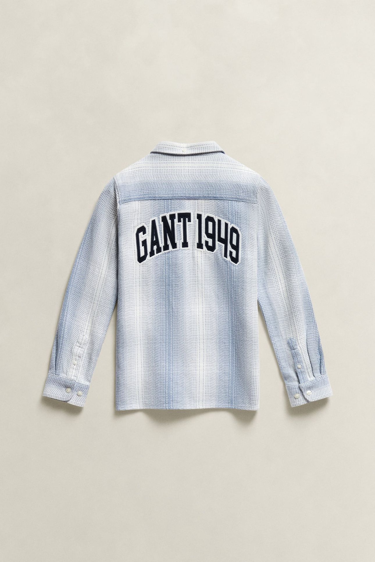 TEEN BOYS CHECKED OVERSHIRT SKY BLUE 2