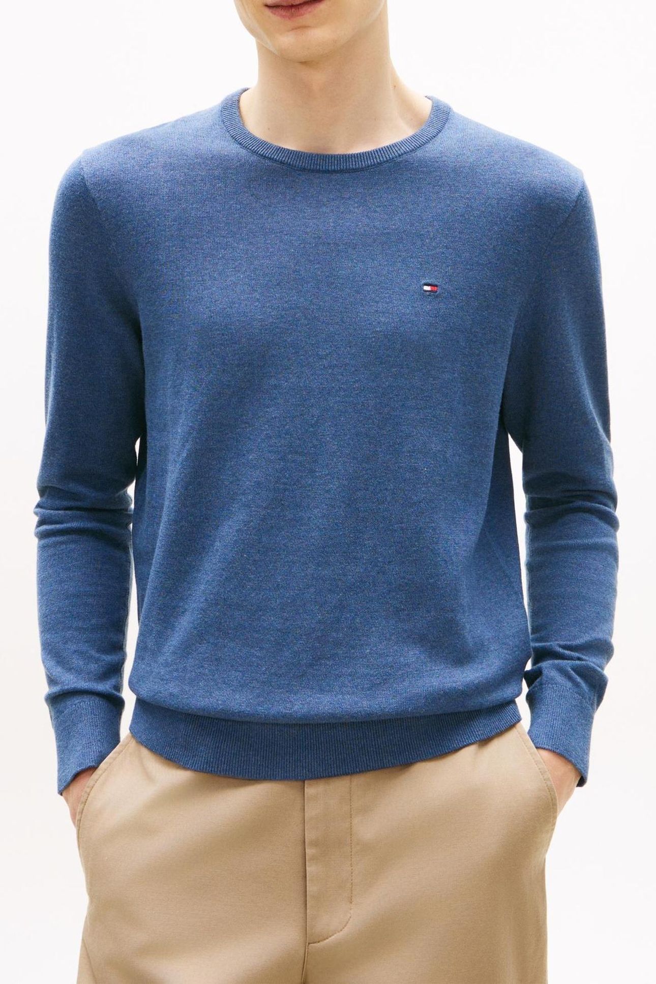 ESSENTIAL SSNL COTTON AEGEAN SEA HEATHER 2