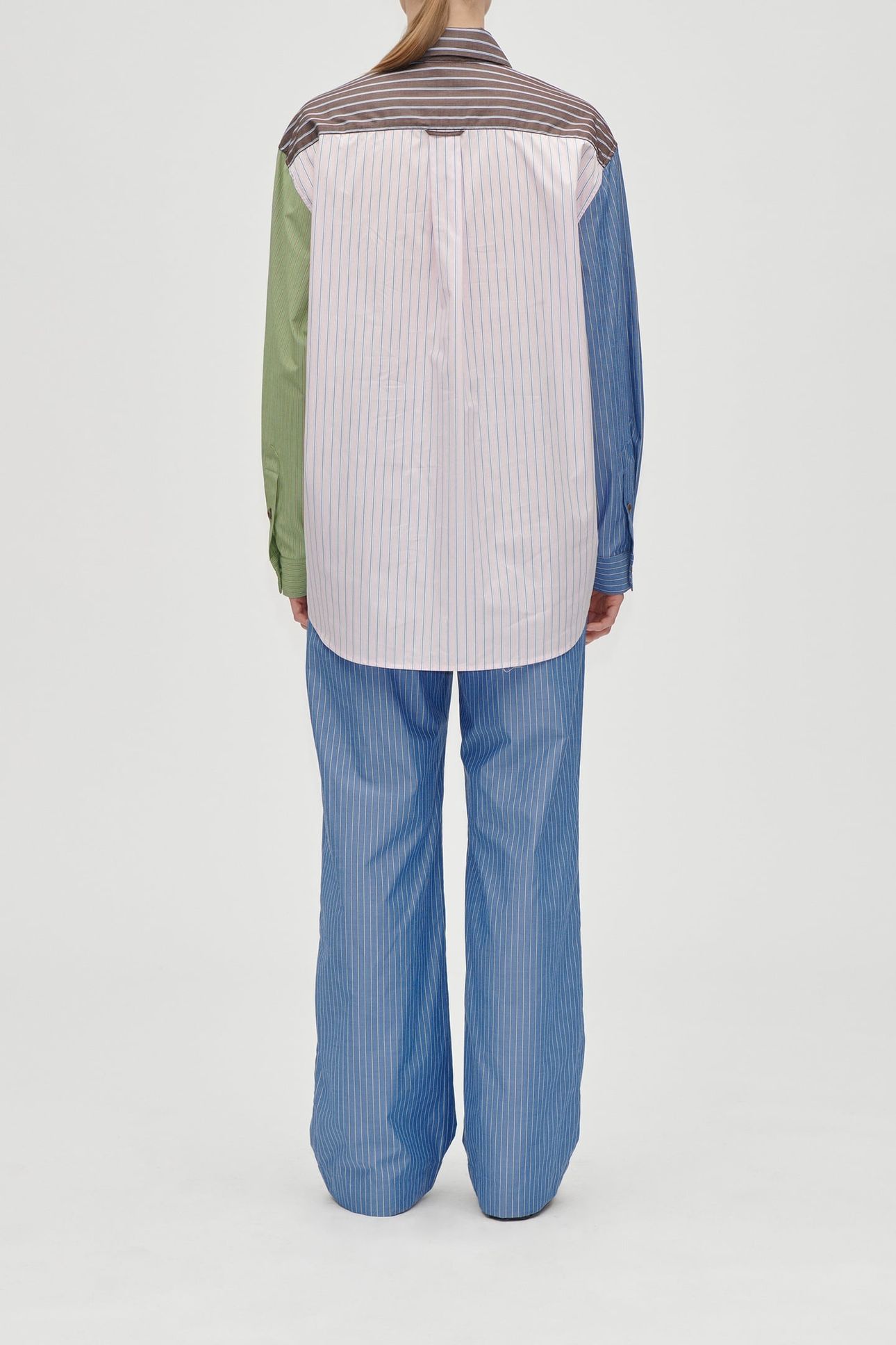 POCKET ELASTICATED LONG PANTS BLUE 2