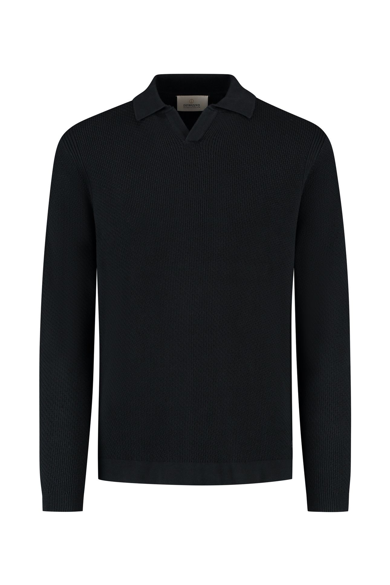 DS_KOSTAS LONGSLEEVE POLO BLACK 4