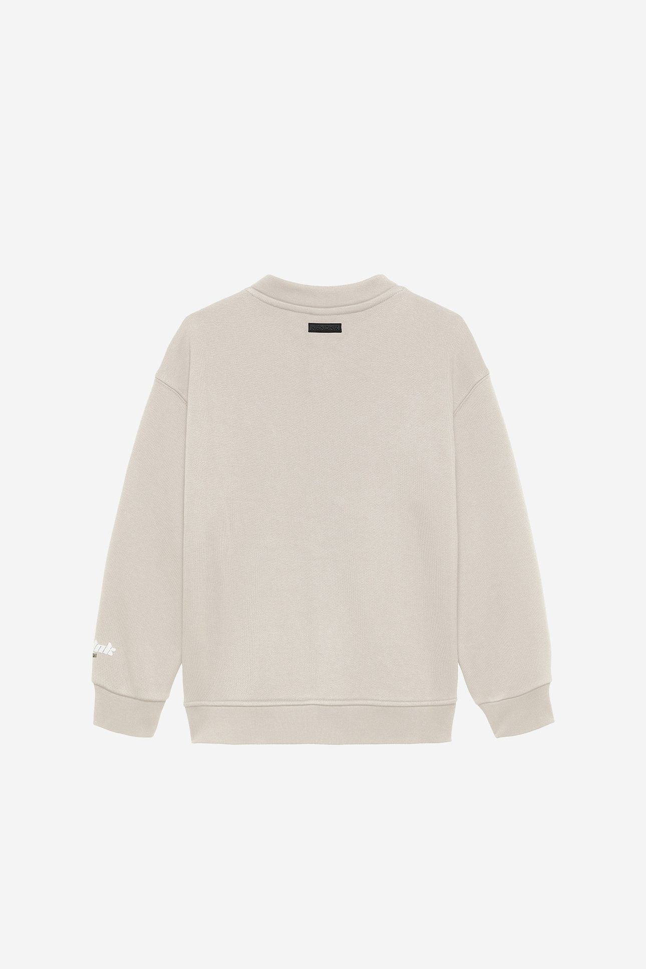 STATEMENT SWEAT CARDIGAN OAT 2