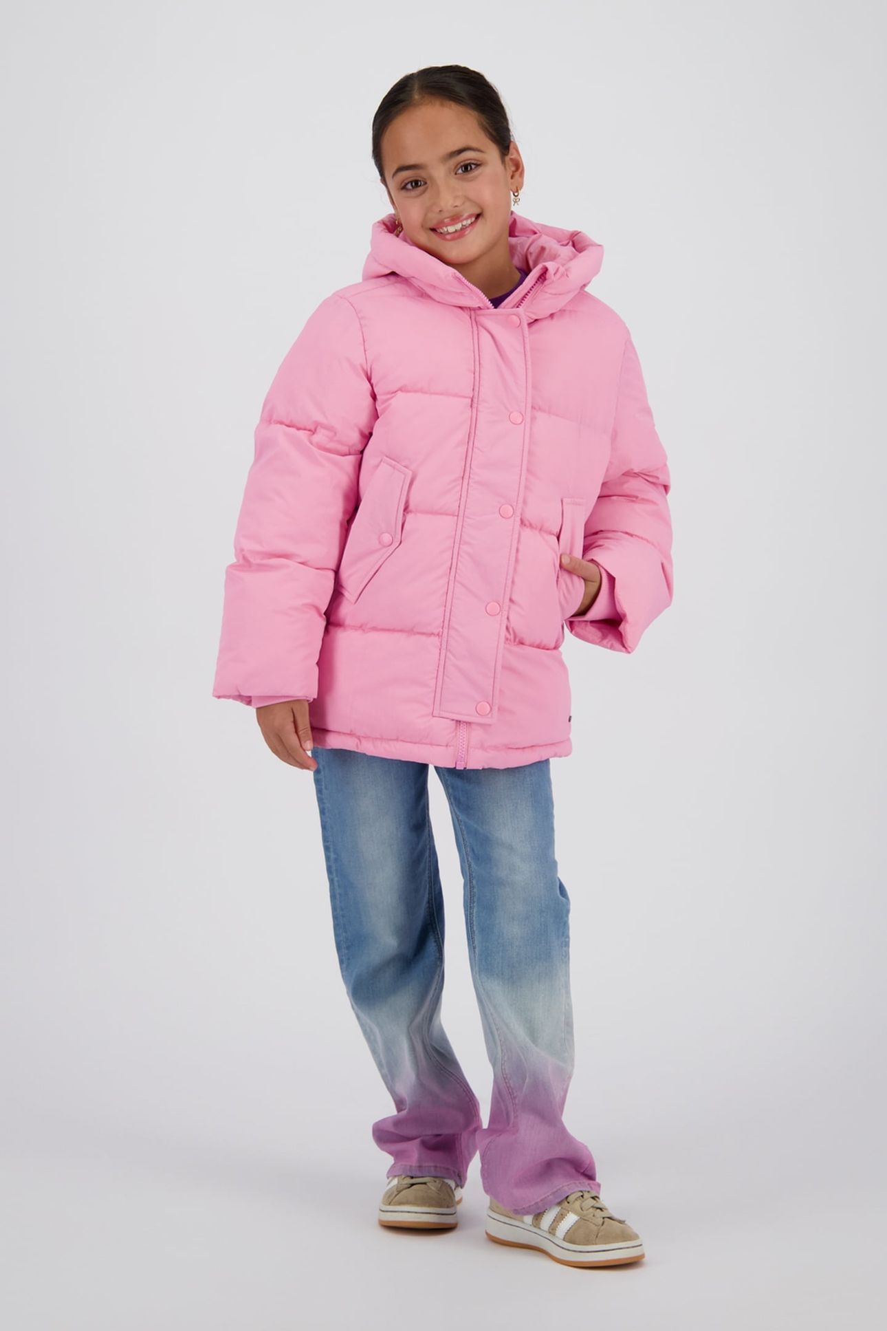 GIRLS TOSSA JACKET OUTDOOR PINK 1