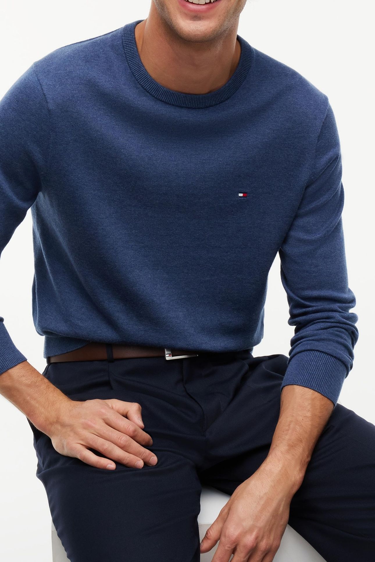 ESSENTIAL SSNL COTTON AEGEAN SEA HEATHER 9